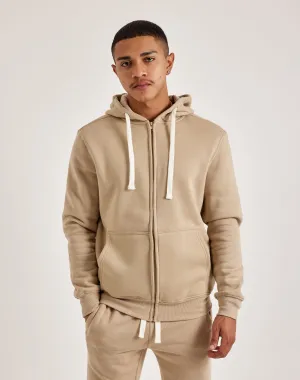 DH Essentials Basic Full-Zip Fleece Hoodie