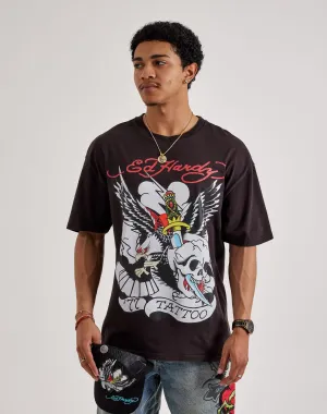 Ed Hardy '77 Eagle Boxy Tee