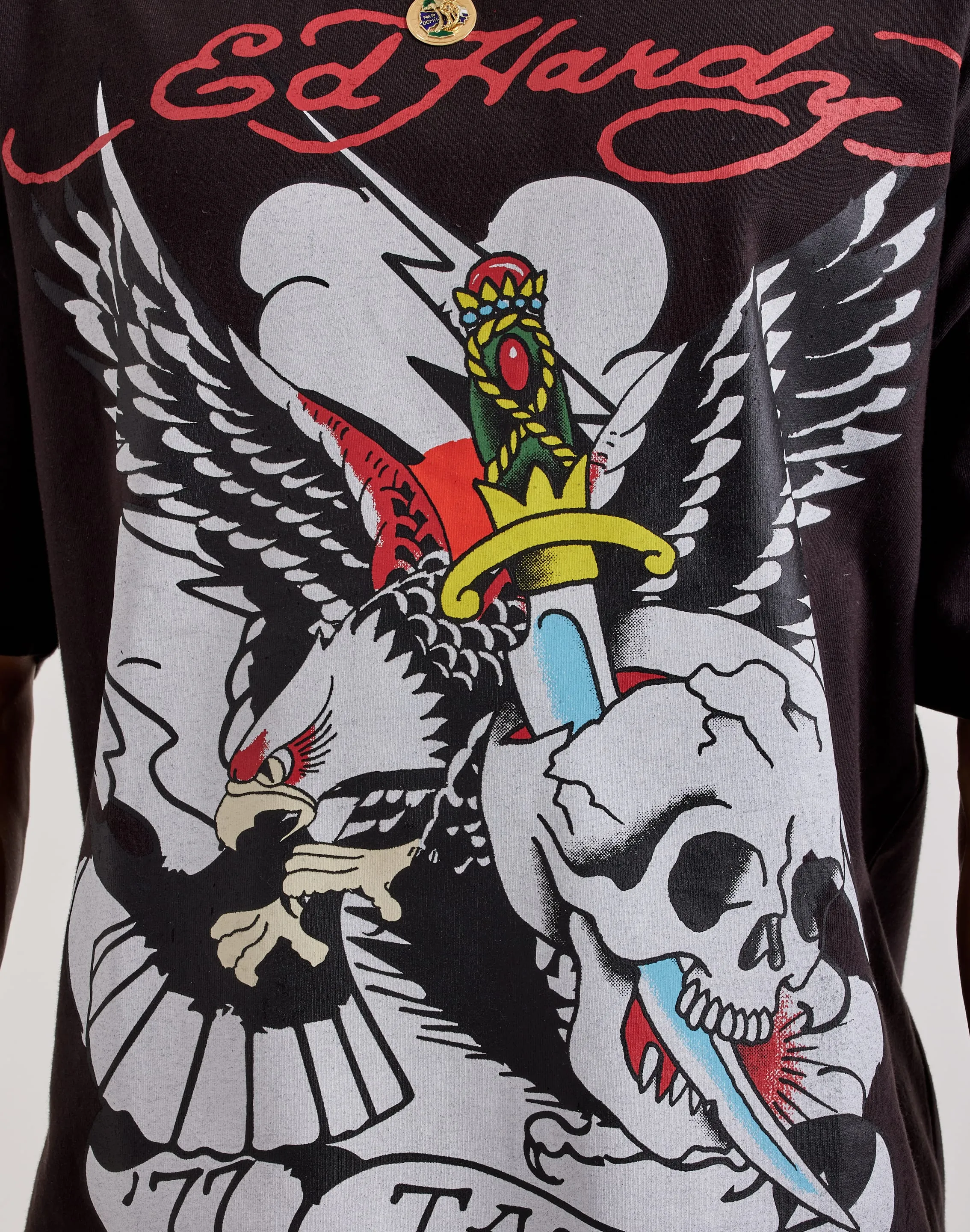 Ed Hardy '77 Eagle Boxy Tee