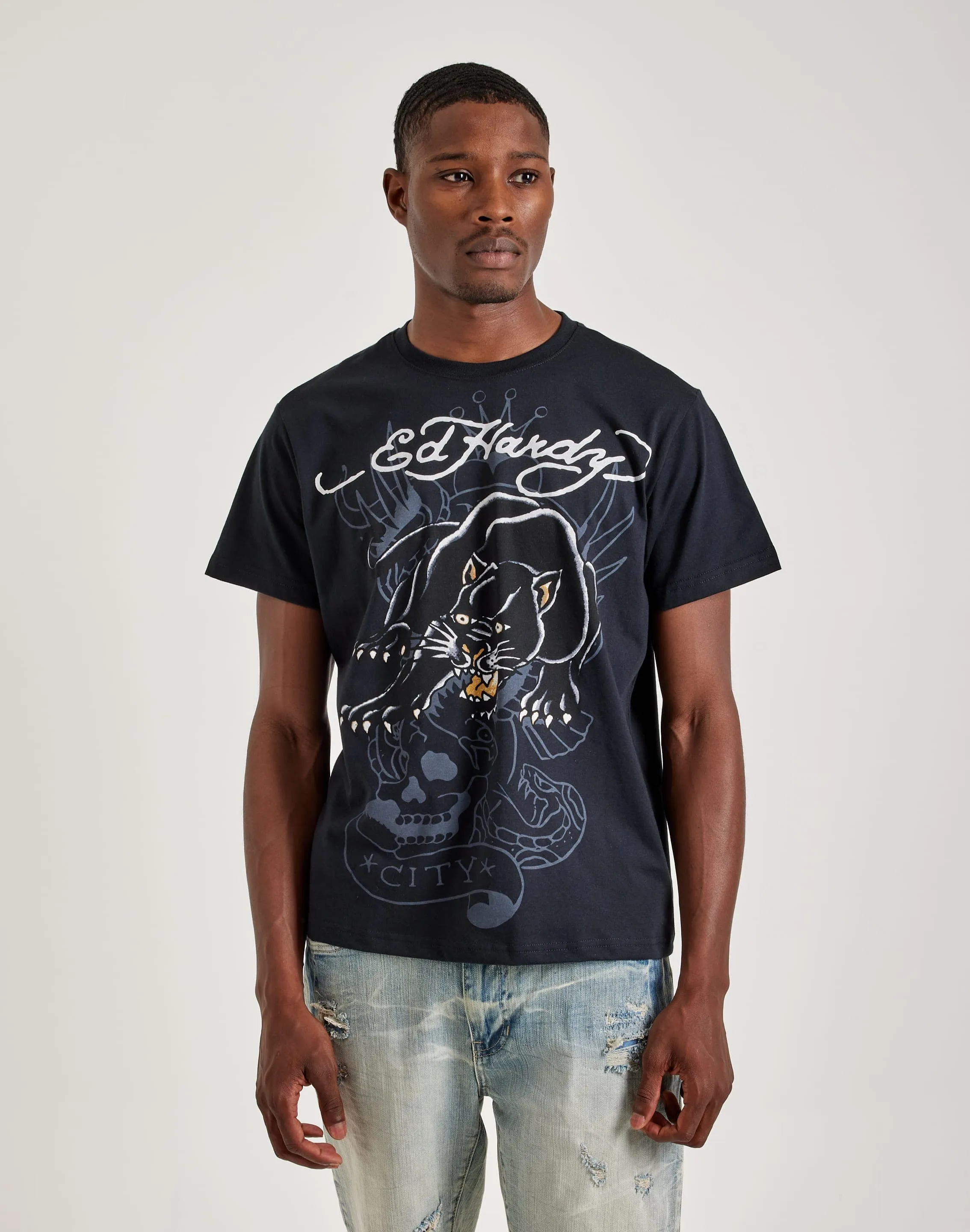 Ed Hardy Crouching Panther Tee