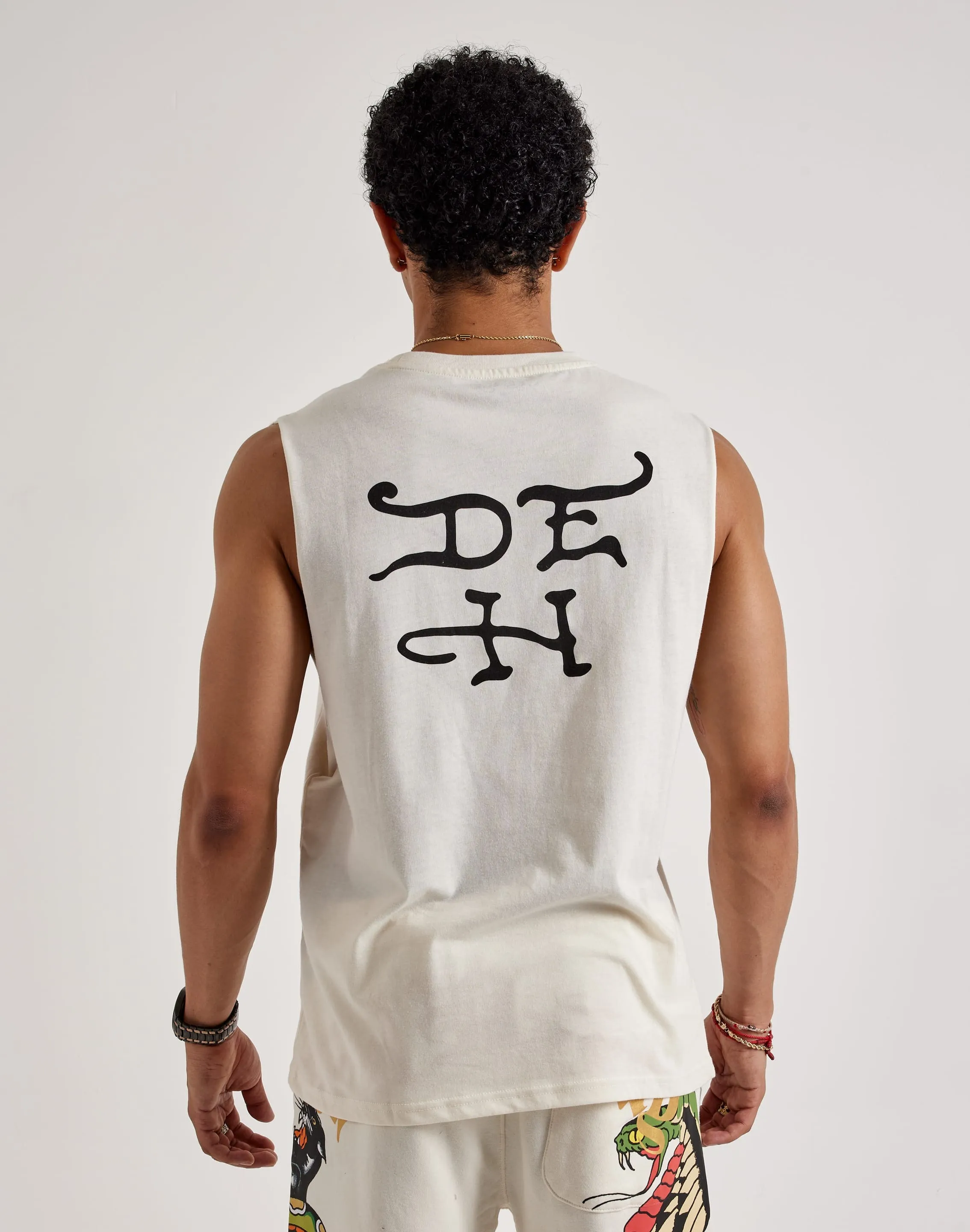 Ed Hardy Death Before Dishonor Eagle Sleeveless Tee