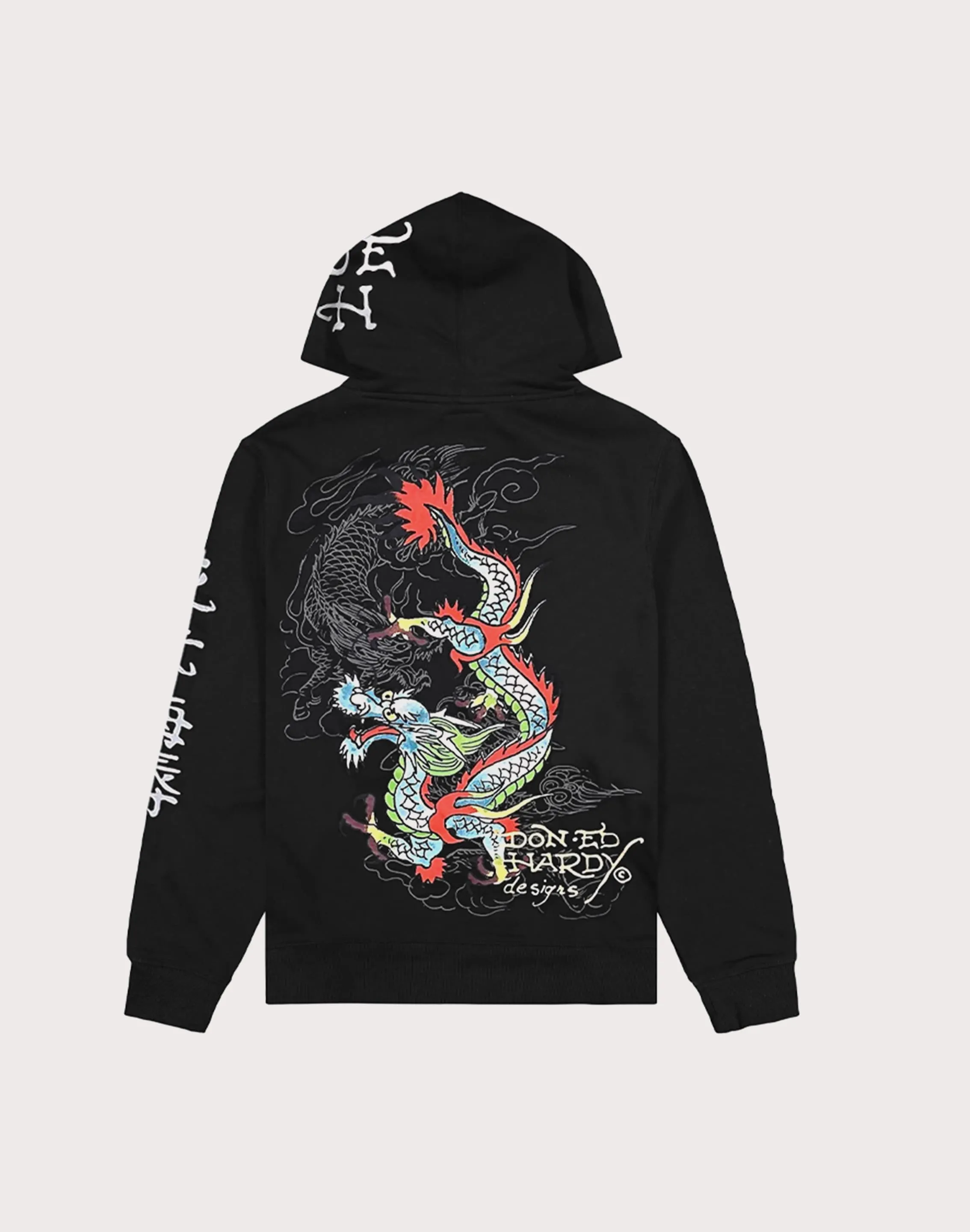 Ed Hardy Dragons Pullover Hoodie