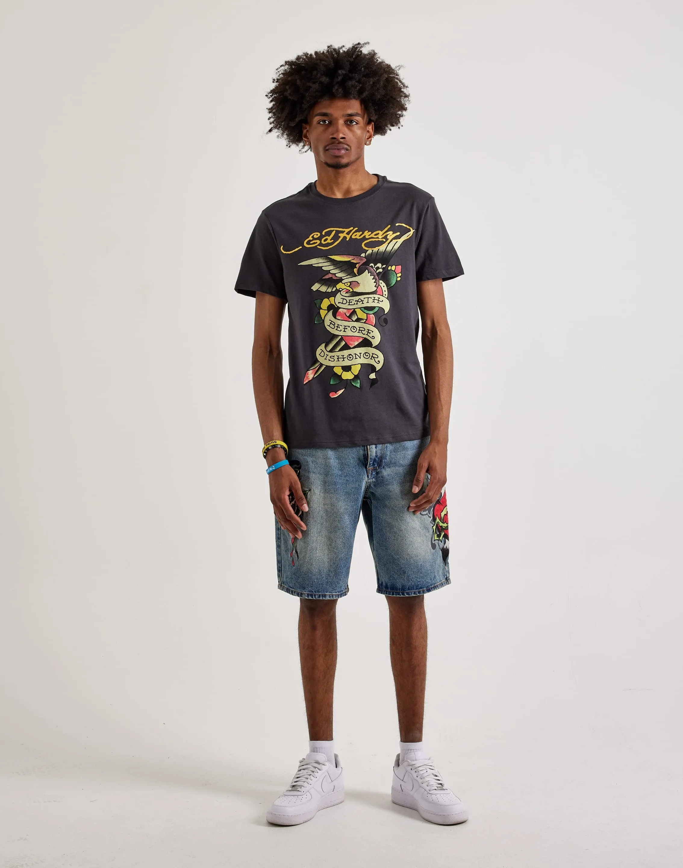 Ed Hardy  Eagle Short Sleeve Tee