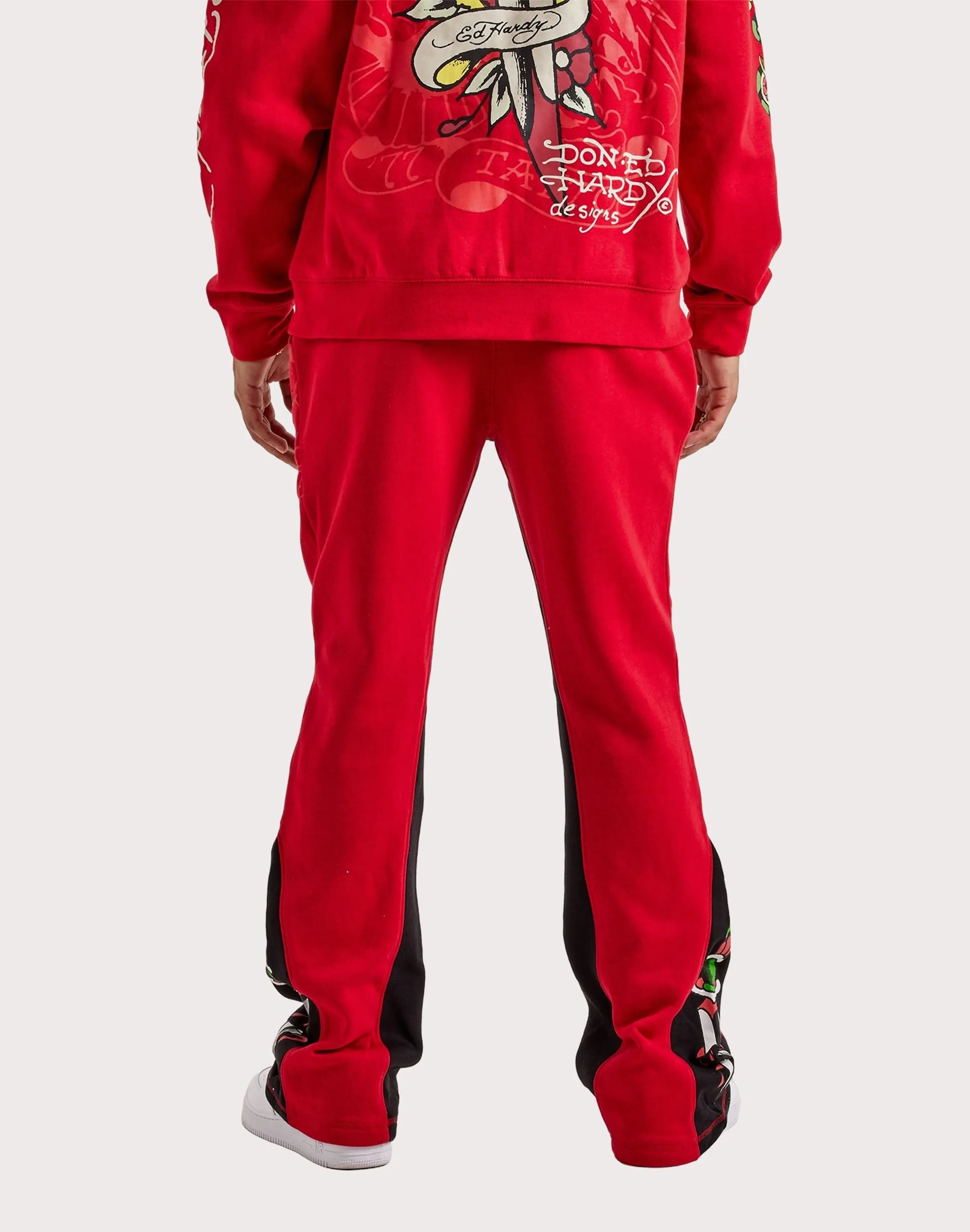 Ed Hardy Eagle Tiger Bootcut Pants