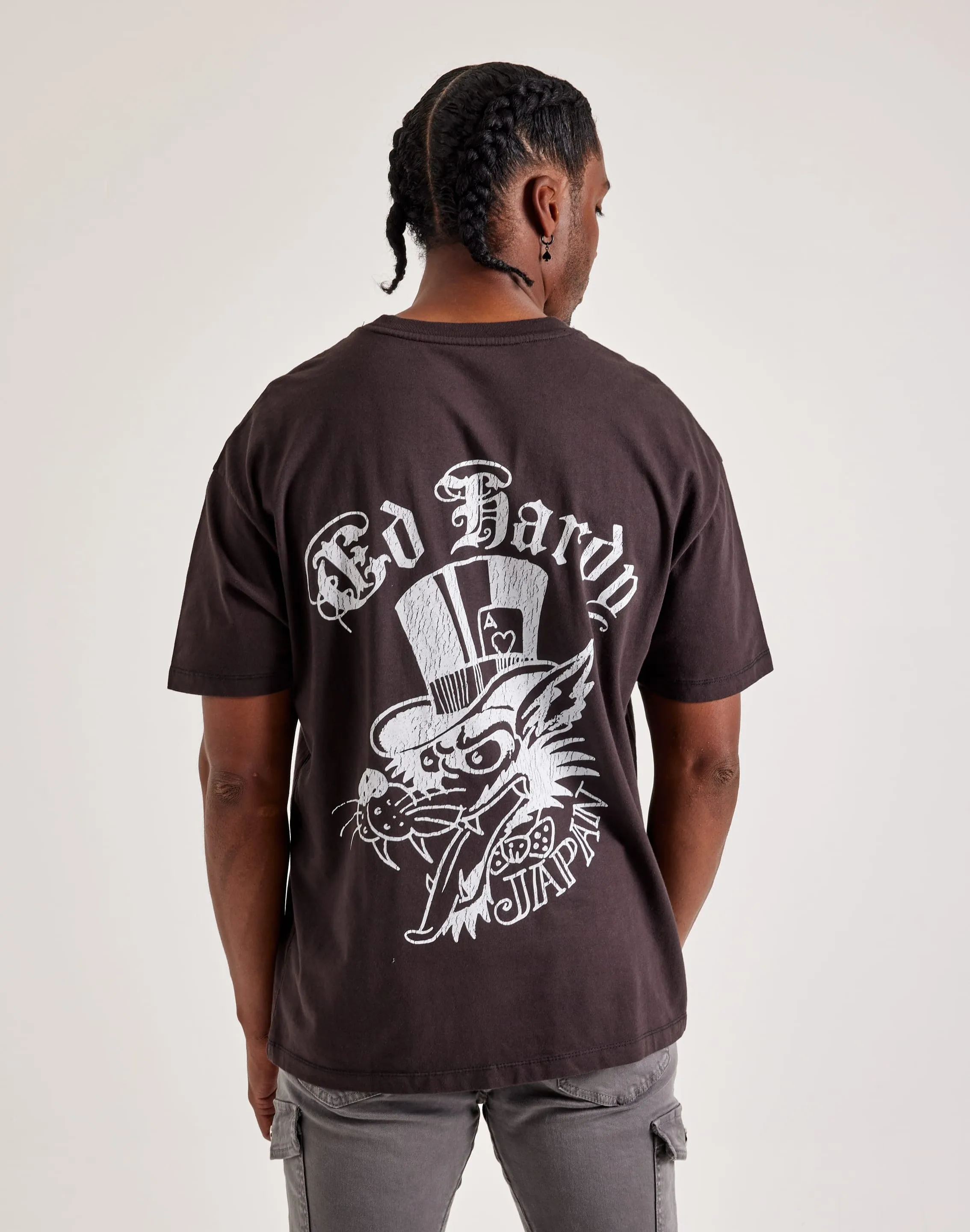 Ed Hardy Japan Wolf Tee