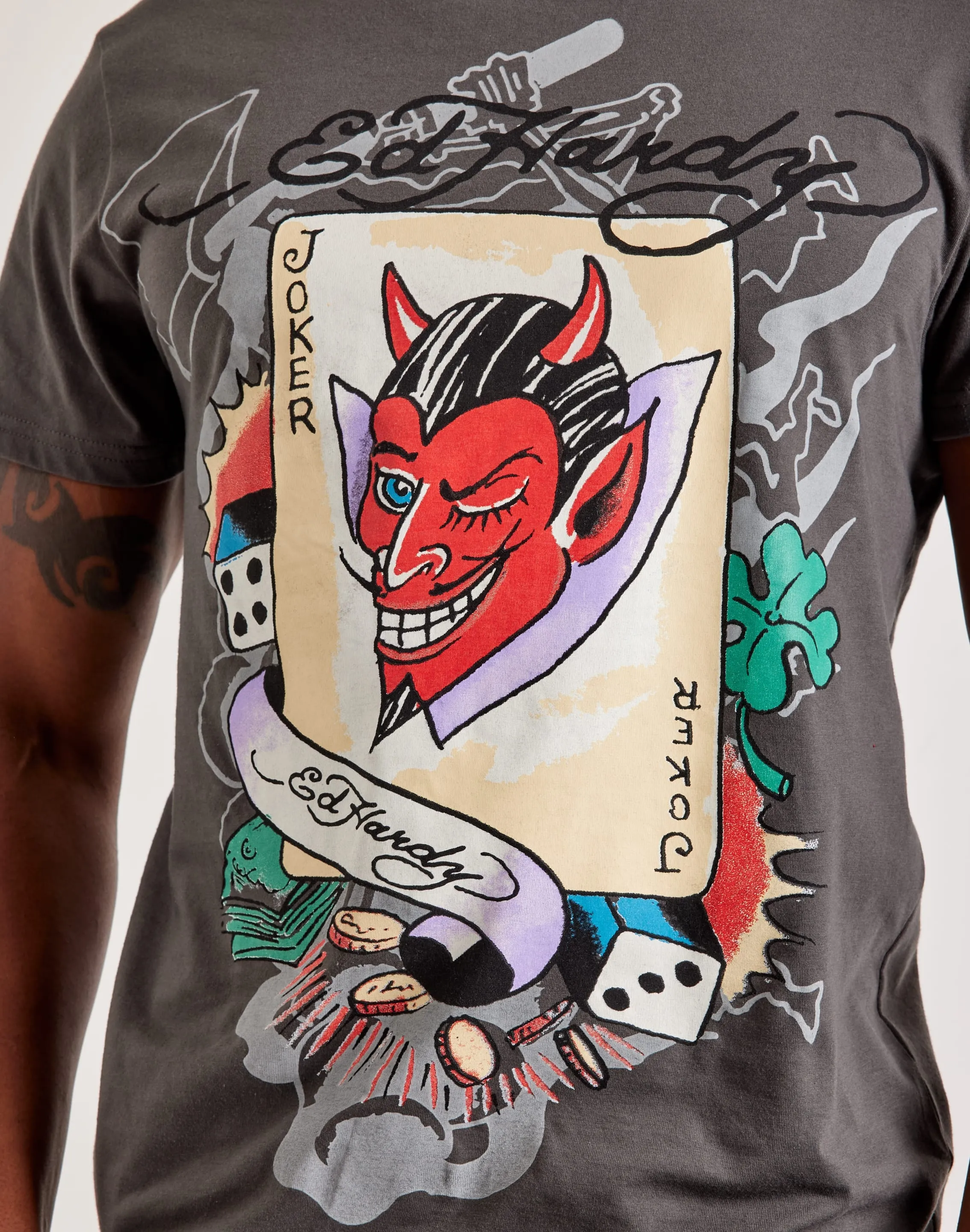 Ed Hardy Joker Tee