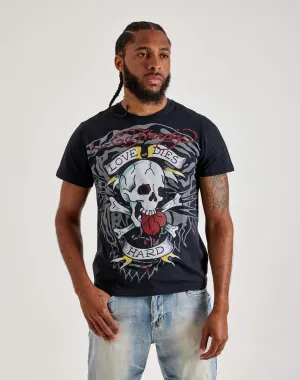 Ed Hardy Love Skull Tiger Tee