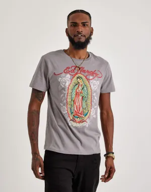 Ed Hardy Mary Rhinestone Tee