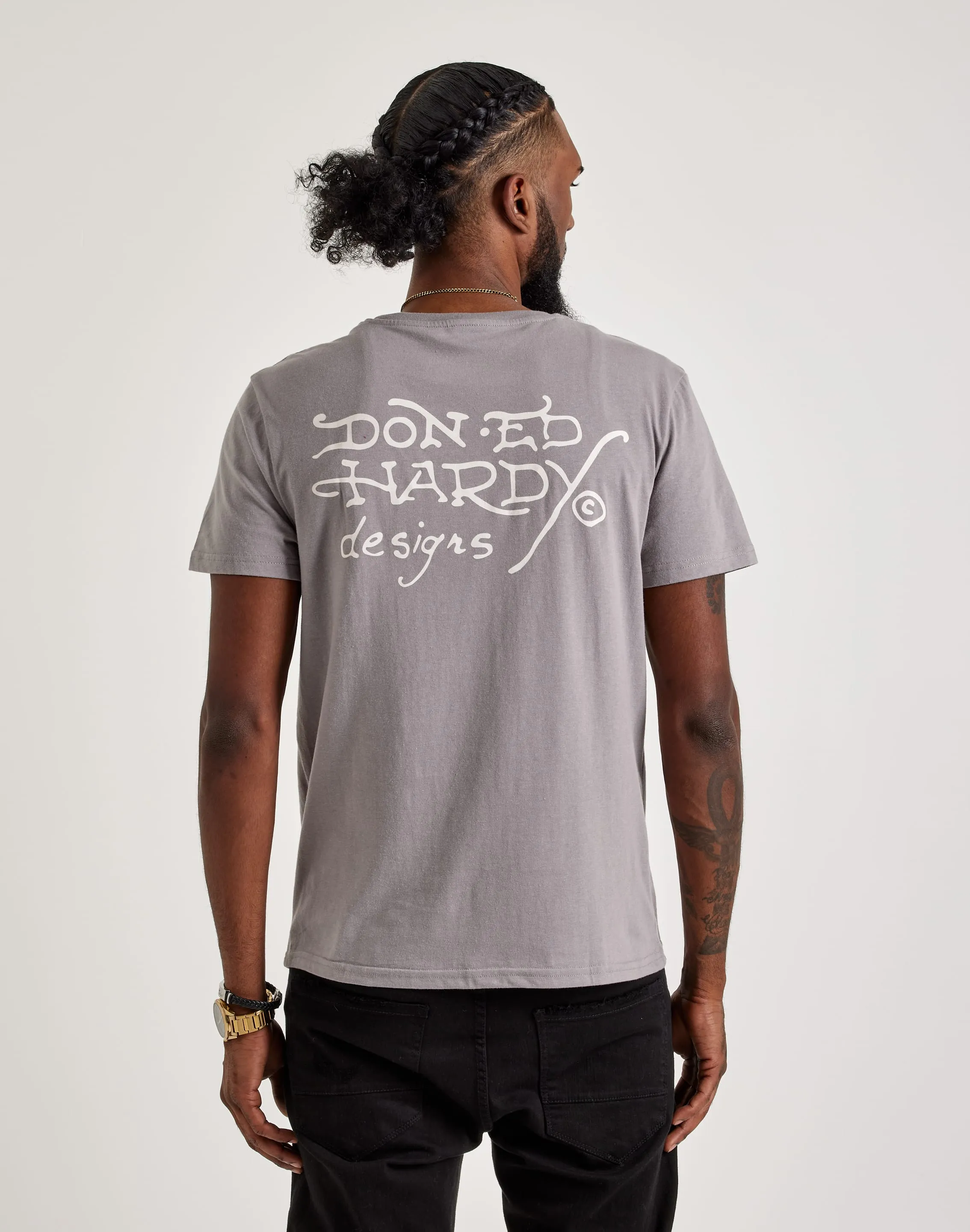 Ed Hardy Mary Rhinestone Tee