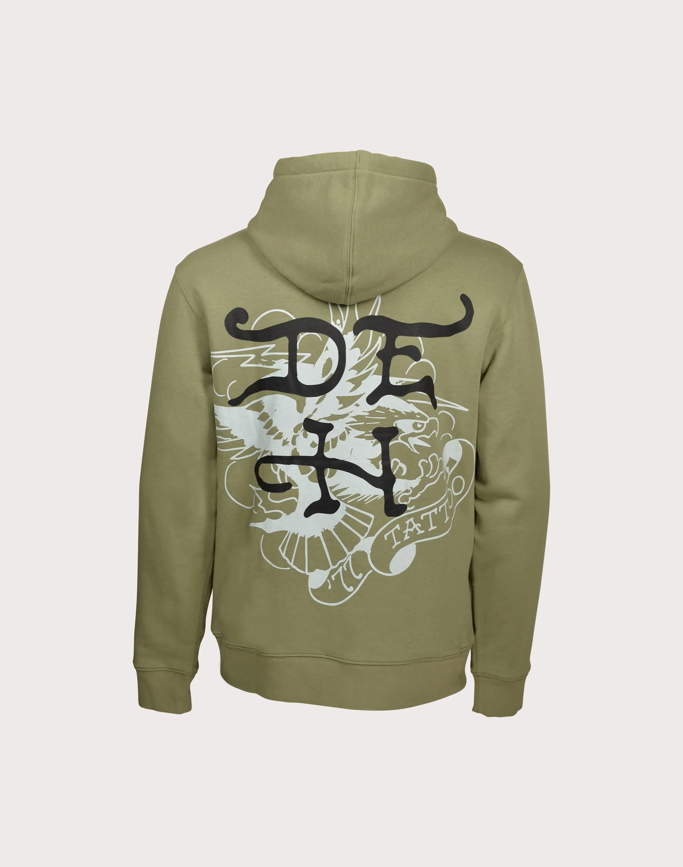 Ed Hardy Panther Snake Olive Hoodie