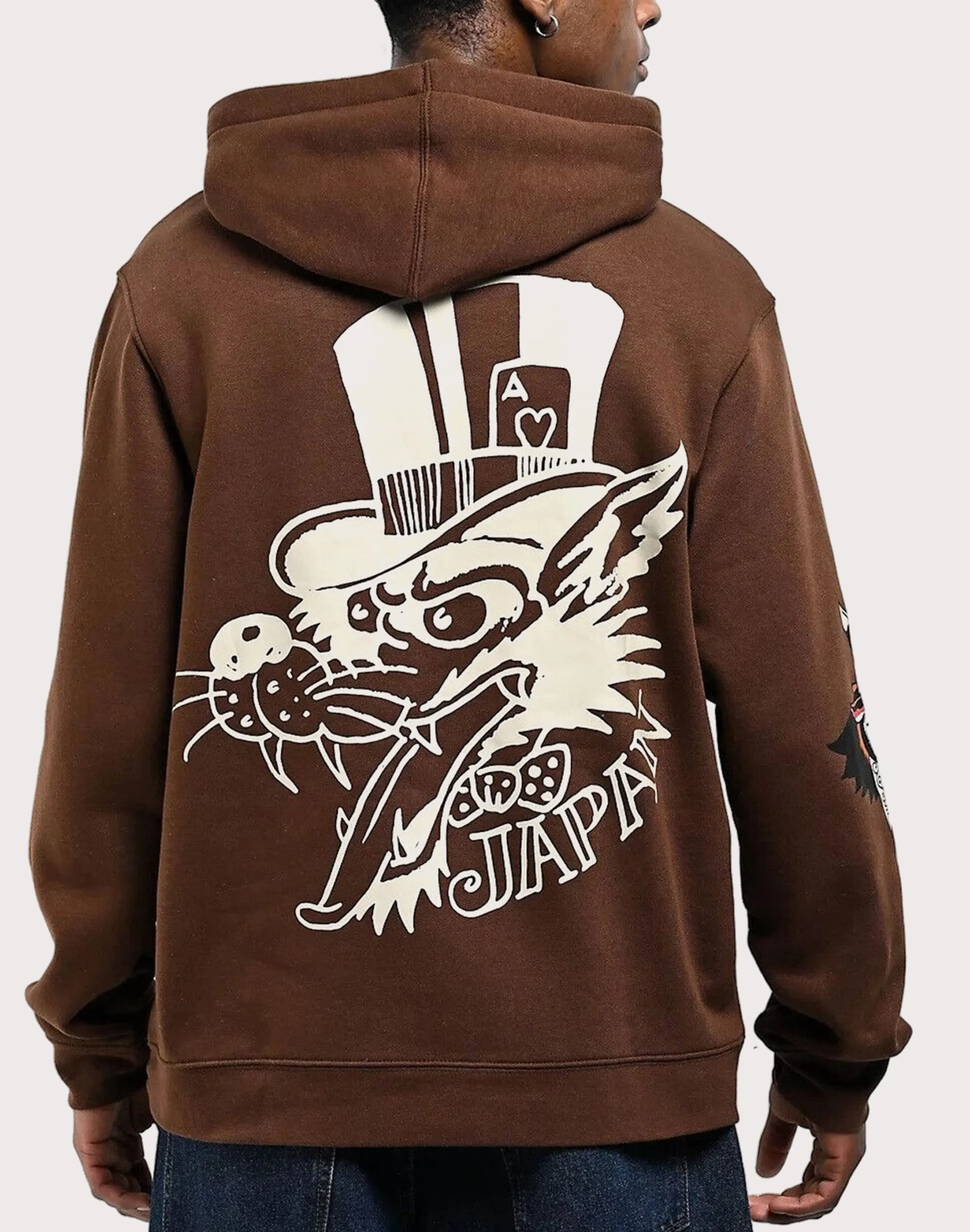 Ed Hardy Panther Tiger Pullover Hoodie