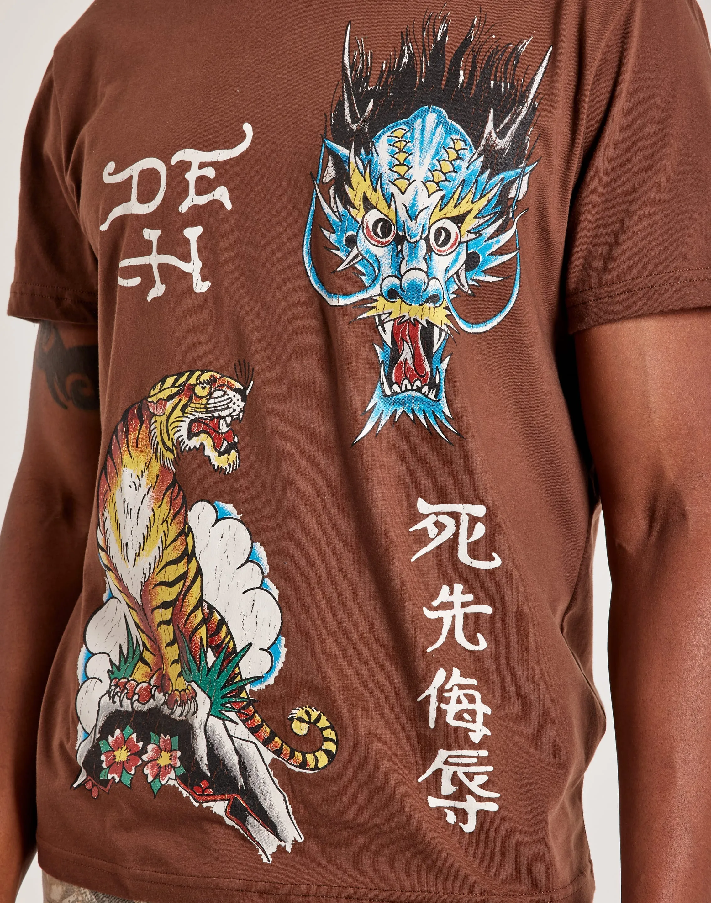 Ed Hardy Tiger Dragon Tee