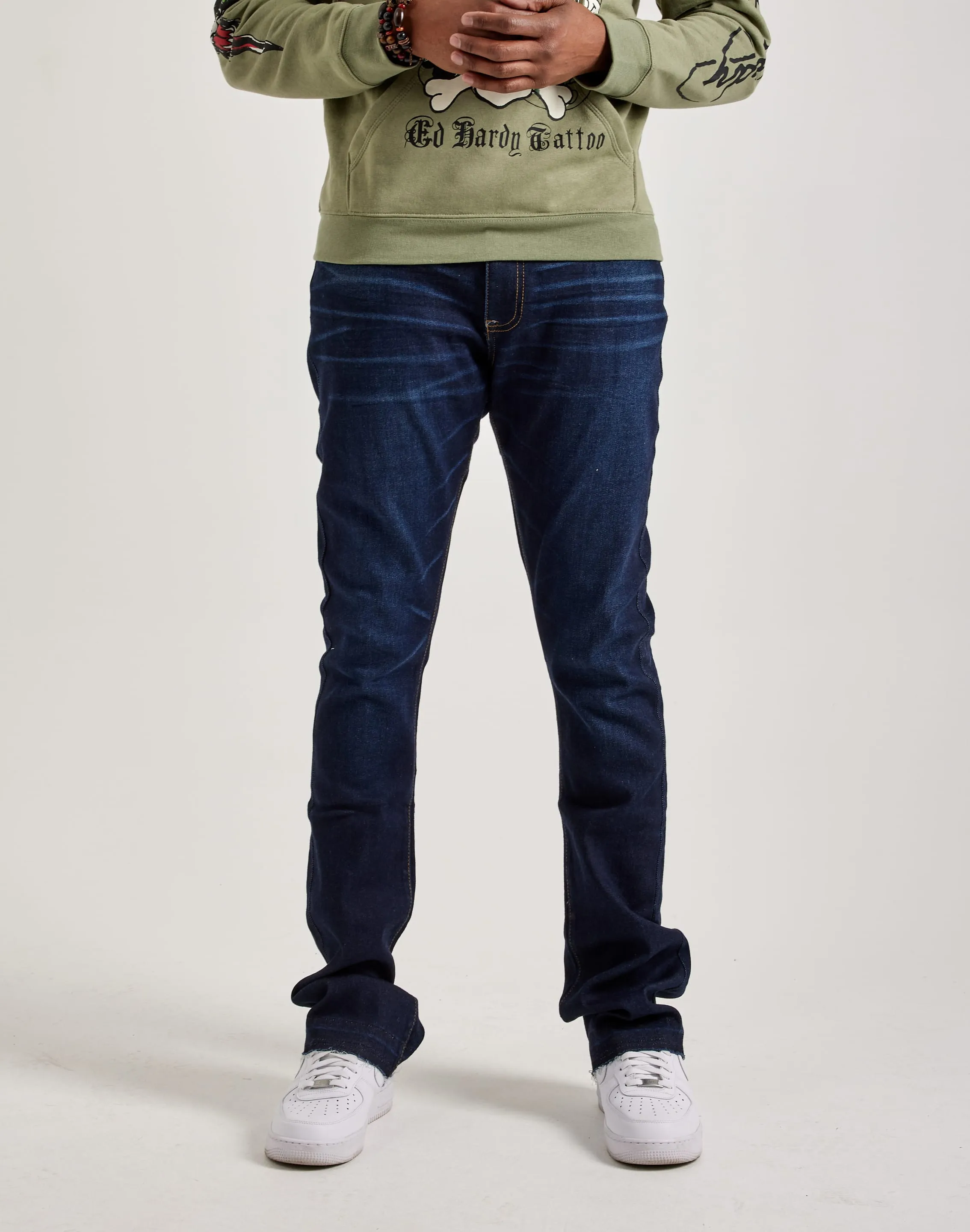 Ed Hardy Tiger Head Jeans