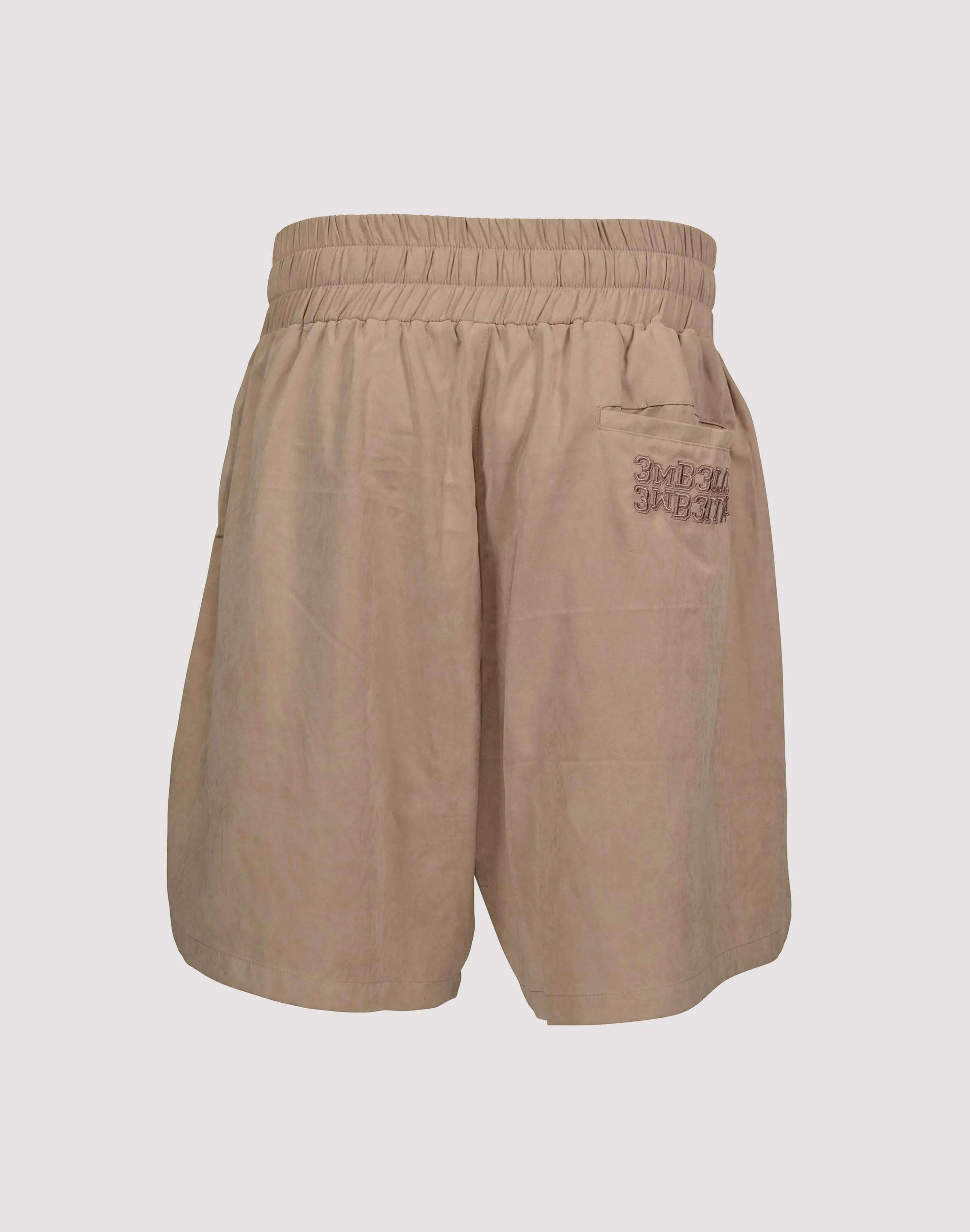 Embellish Nyc Nile Nylon Tan Shorts