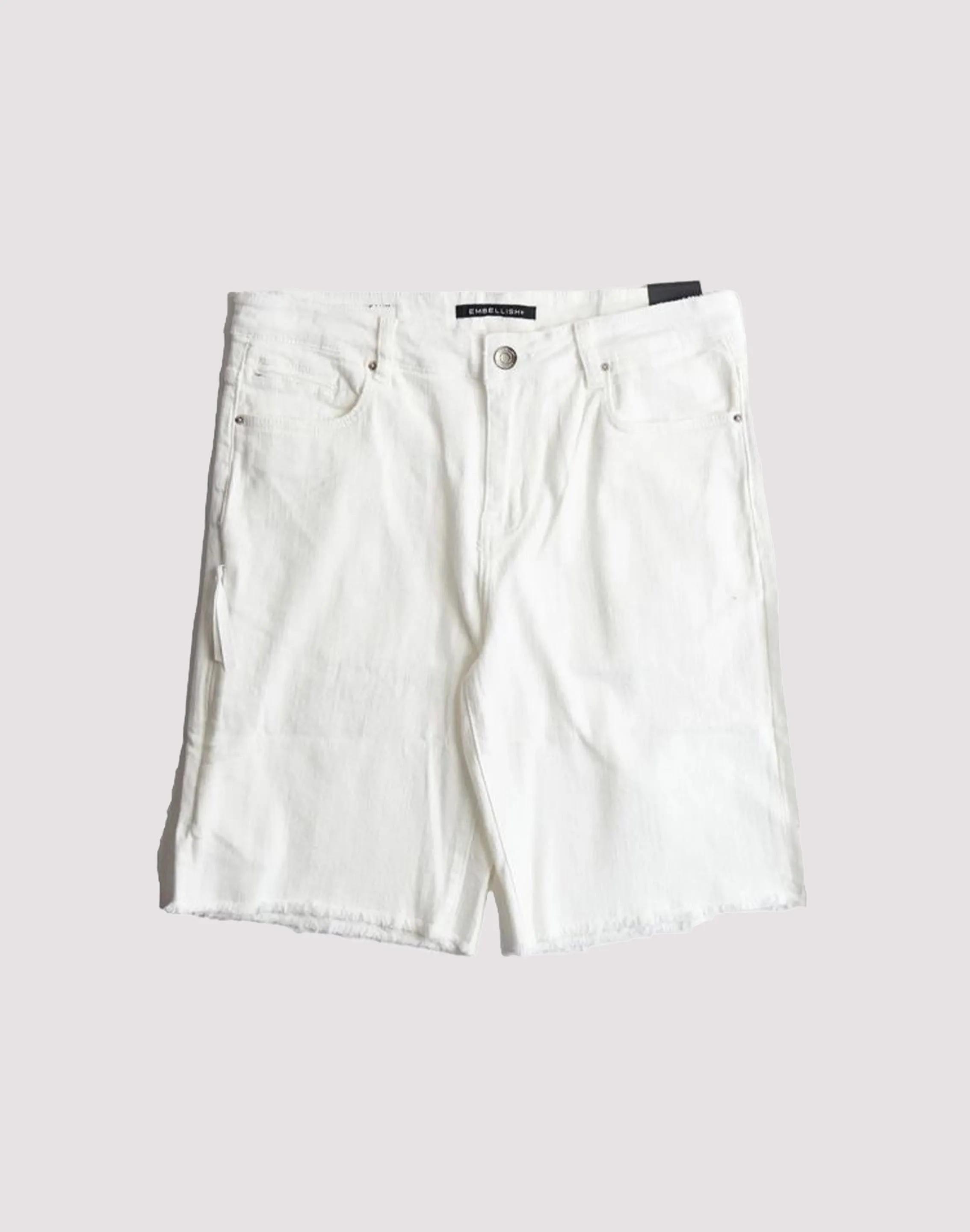 Embellish Nyc Spencer White Shorts