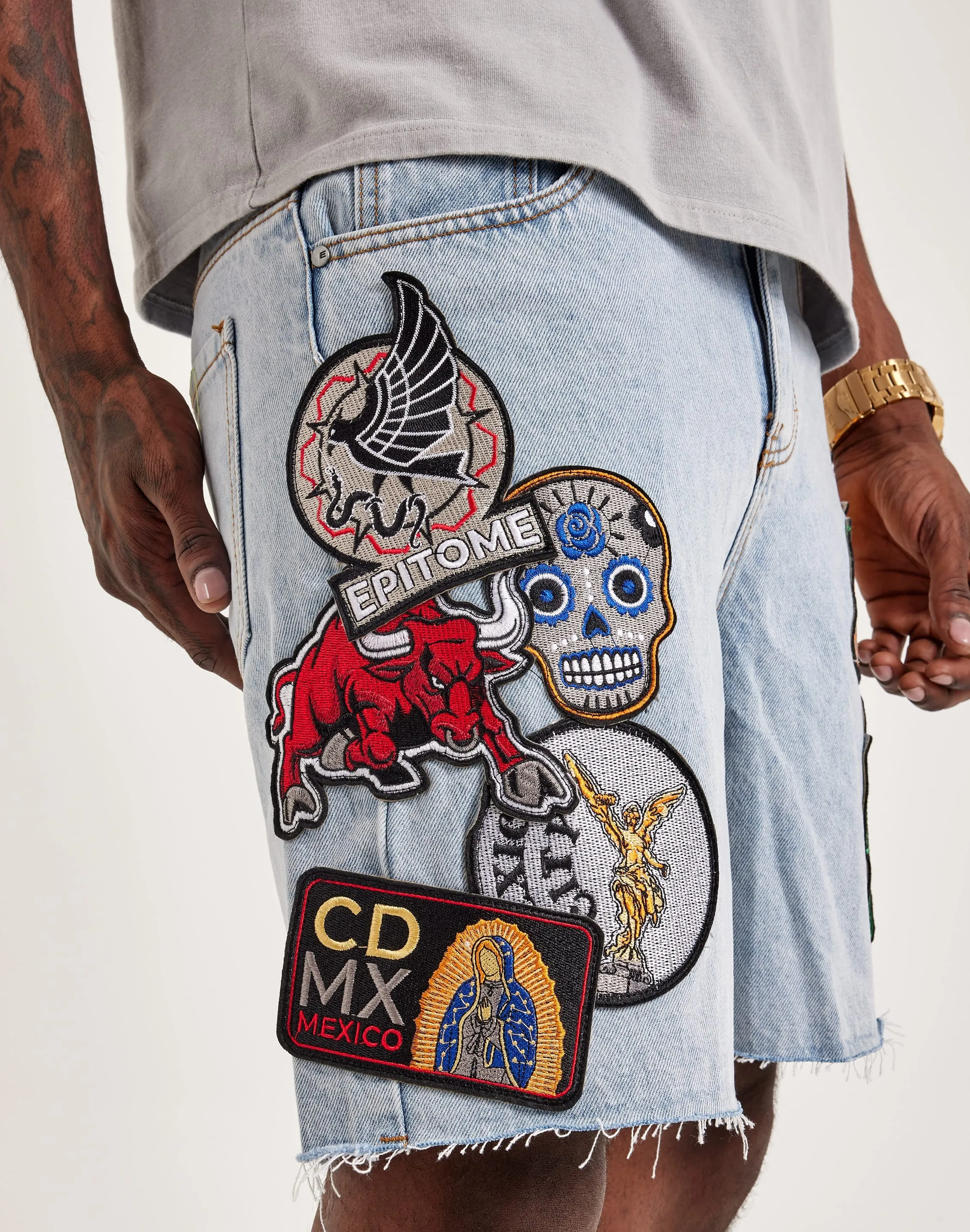 EPTM Dio Denim Shorts