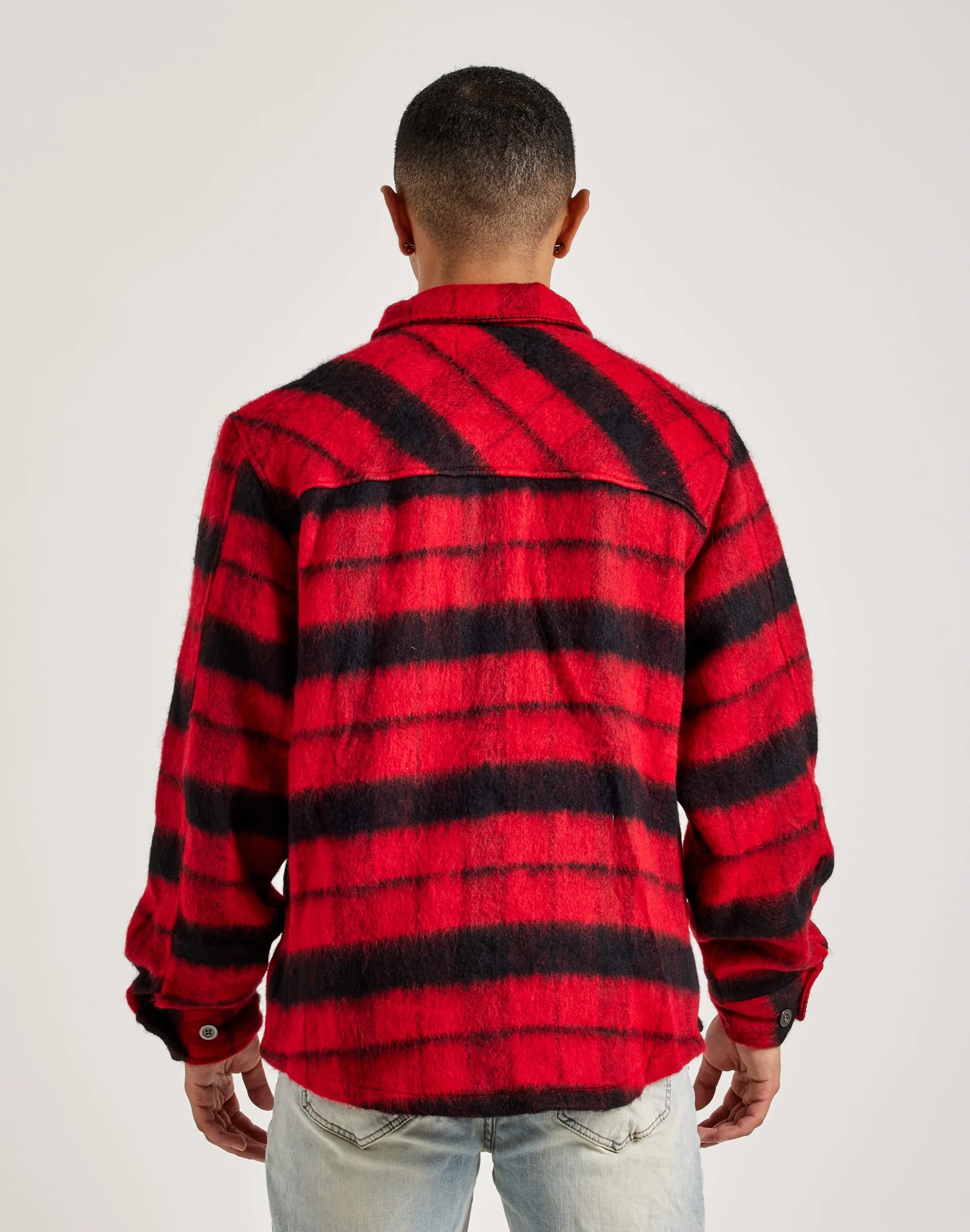 EPTM Mohair Zip-Up Flannel
