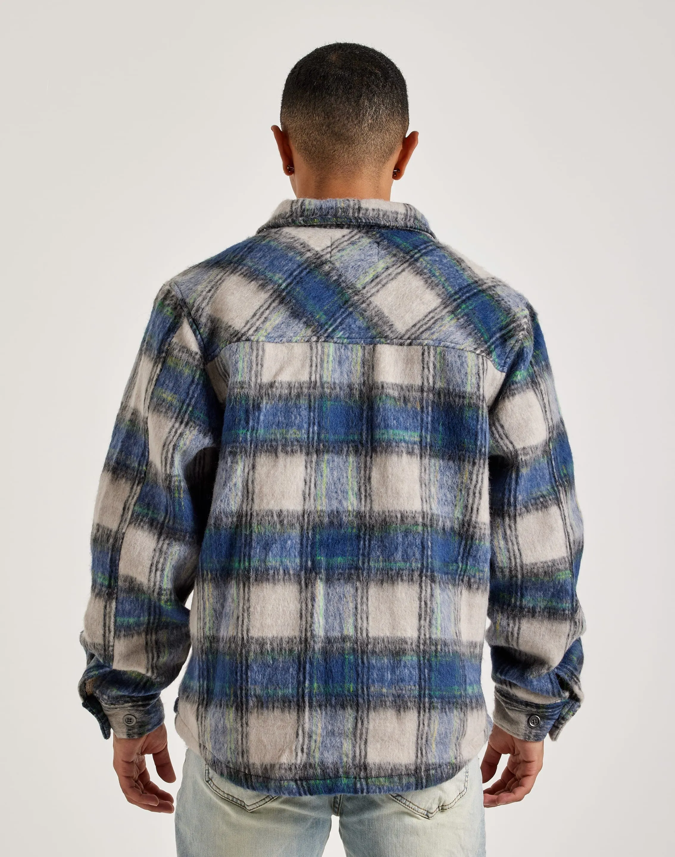 EPTM Mohair Zip-Up Flannel