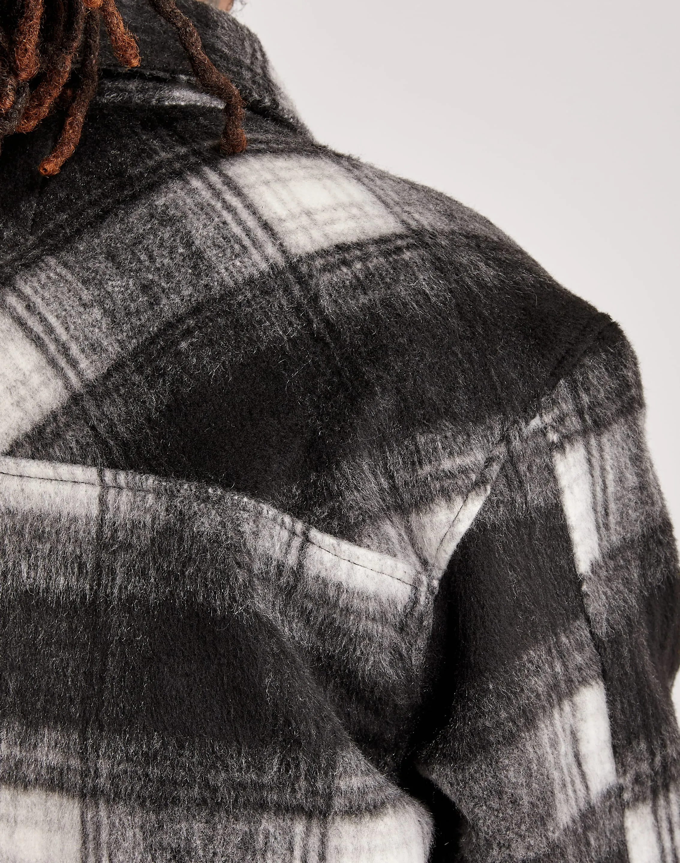 EPTM Side Slit Flannel Shirt