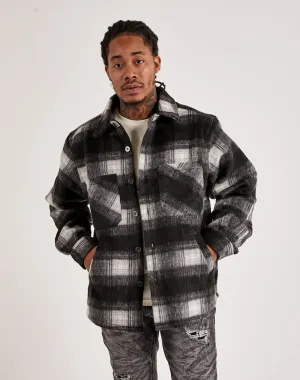 EPTM Side Slit Flannel Shirt