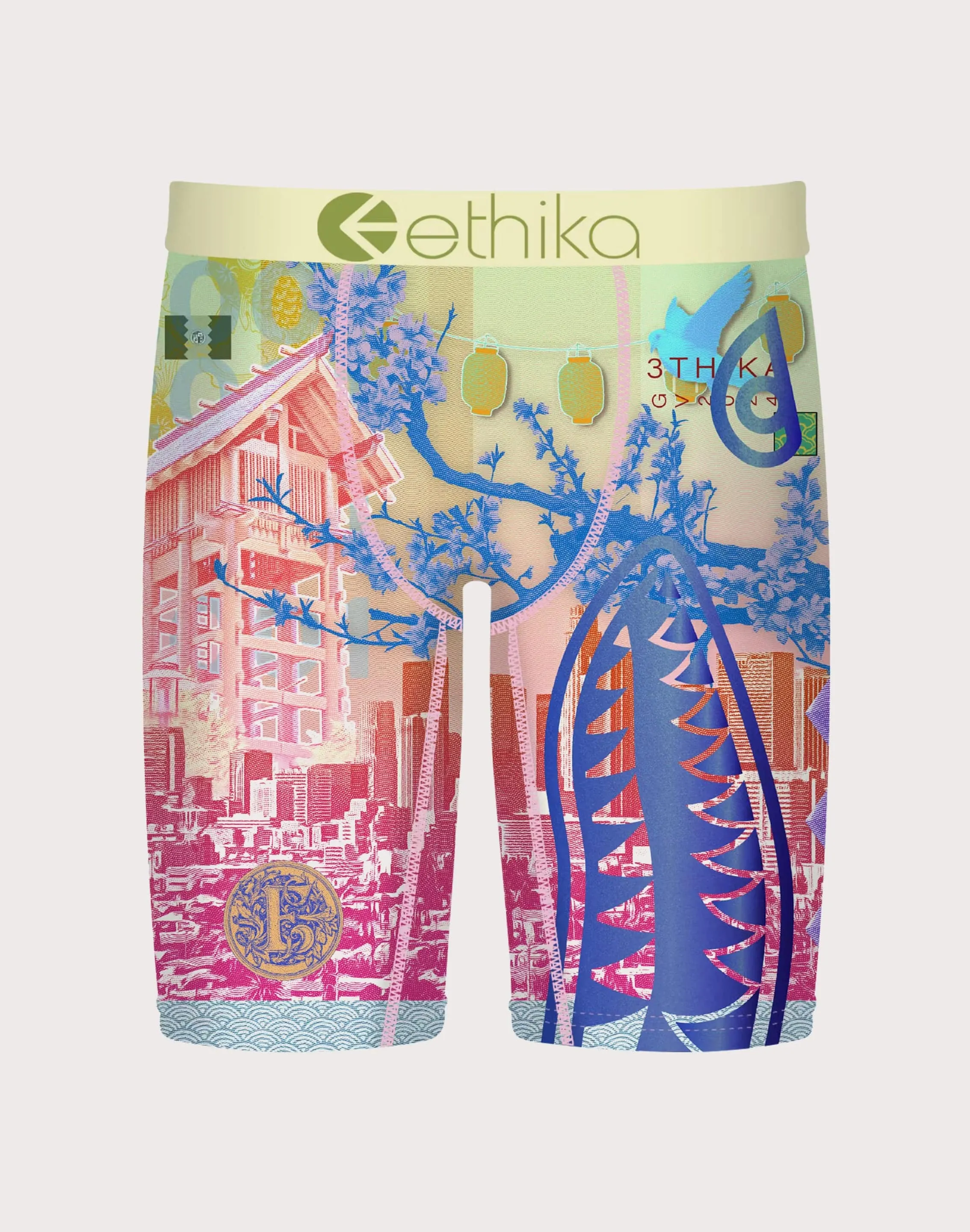 Ethika Bomber Sakura Boxer Briefs