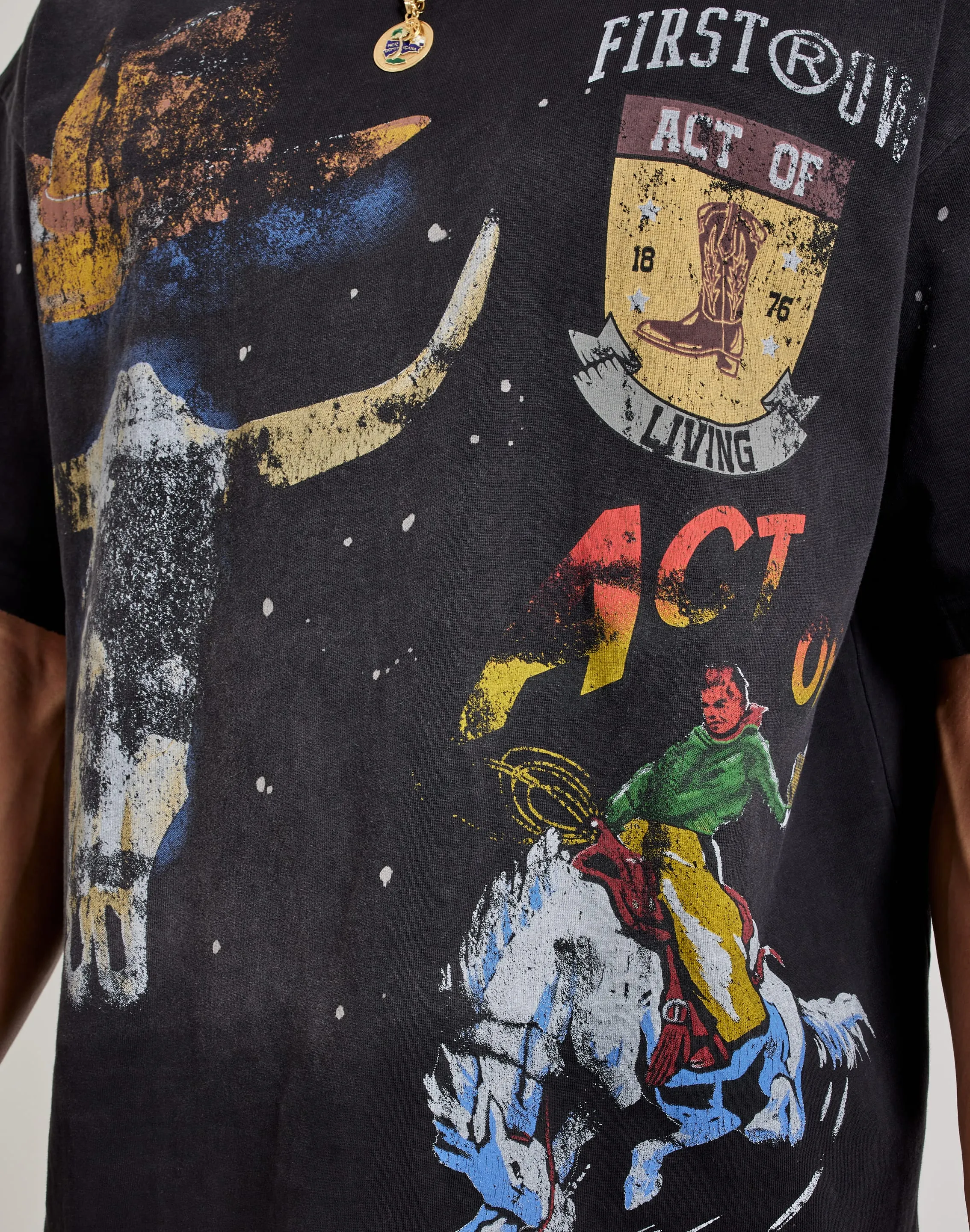 First Row Act Of Cowboys Tee