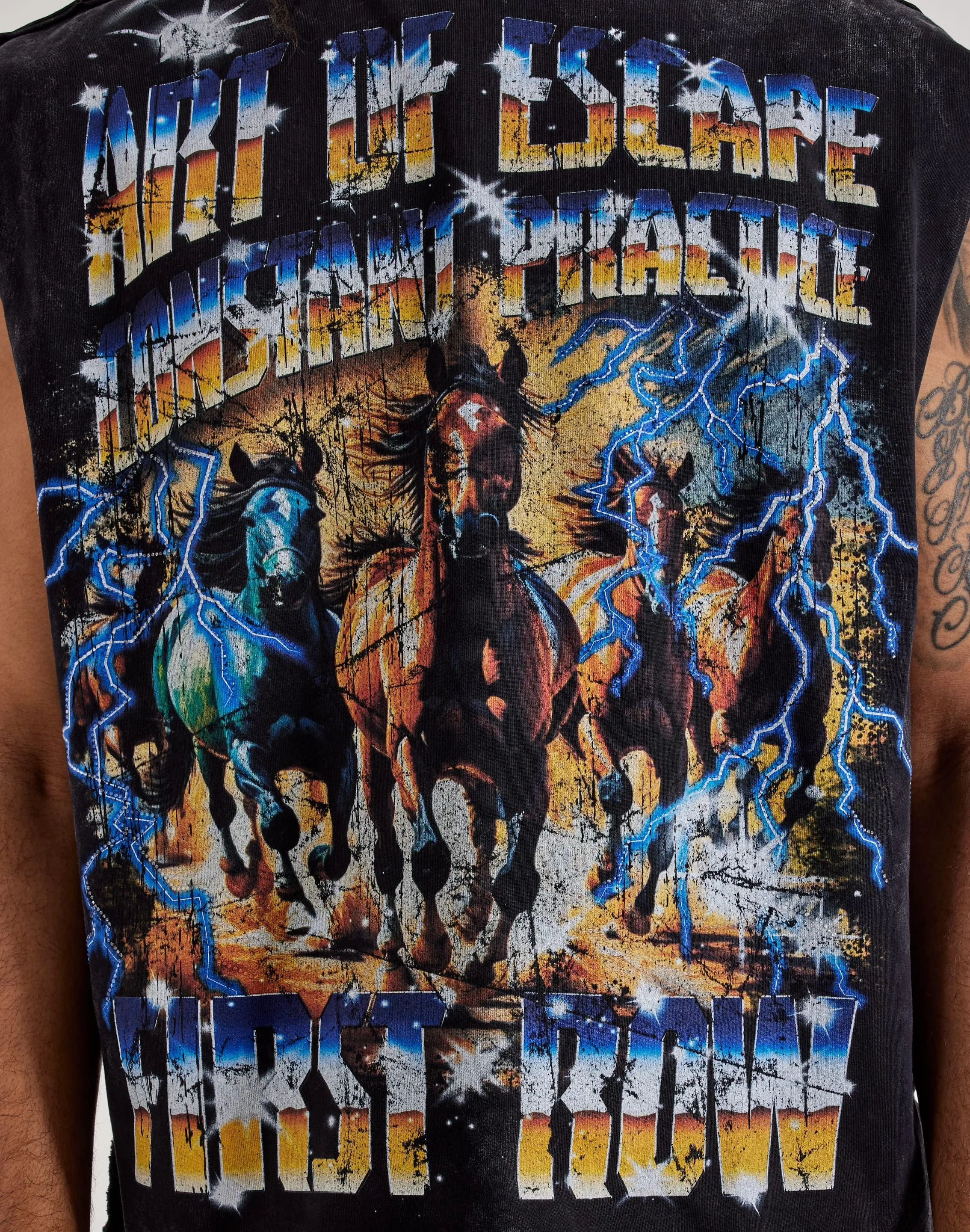First Row Art Of Escape Sleeveless Tee