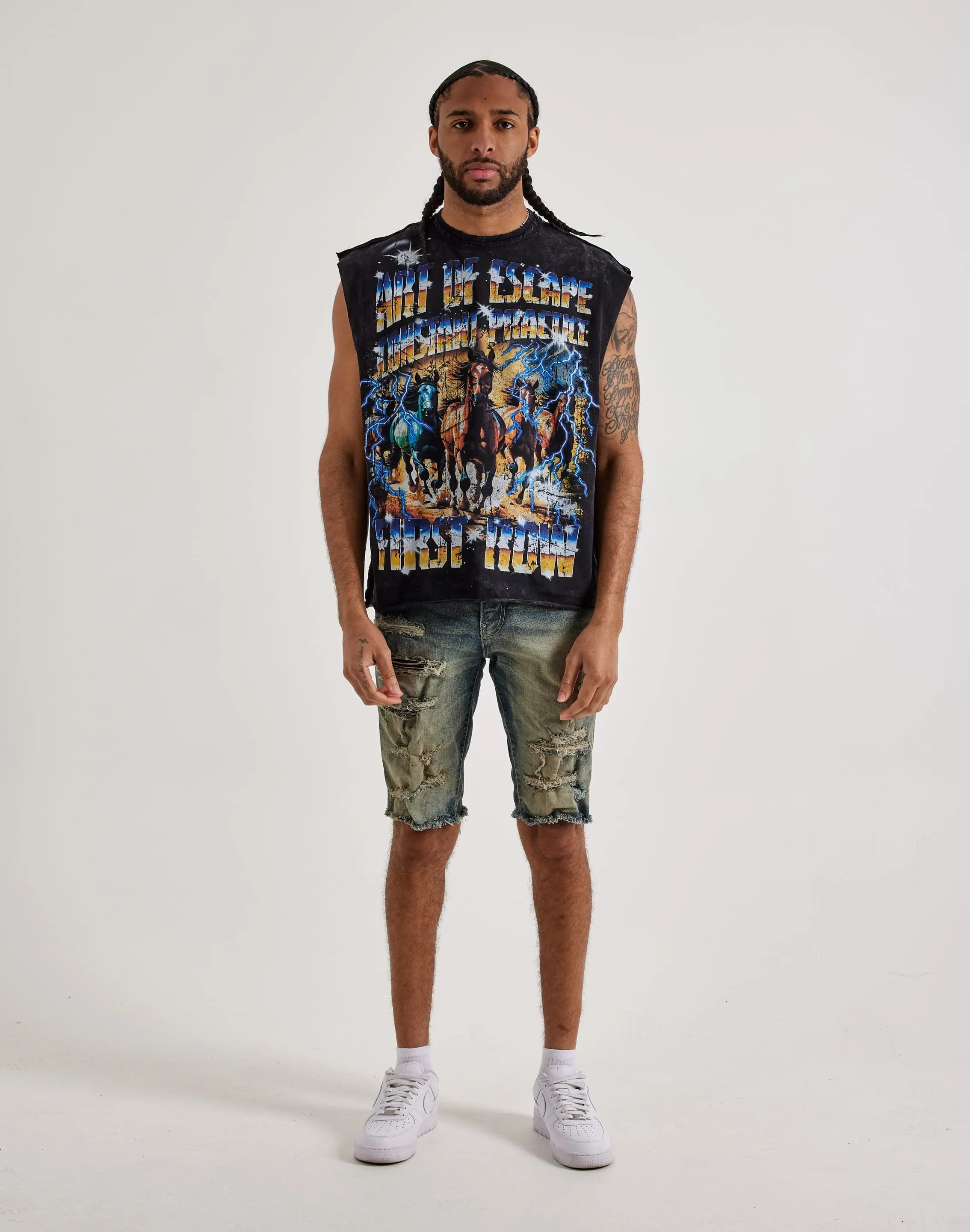 First Row Art Of Escape Sleeveless Tee