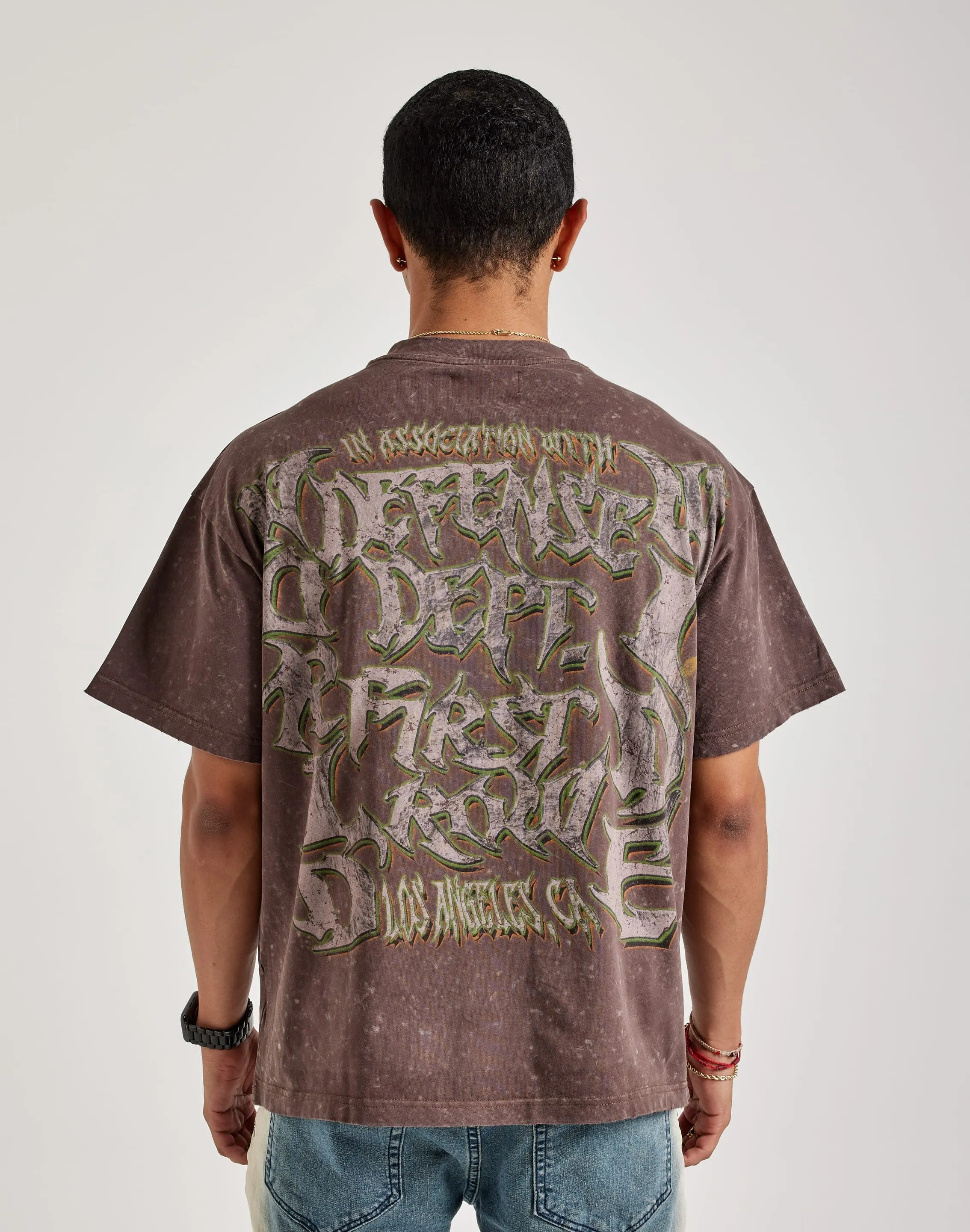 First Row Be Fierce Rhinestone Tee