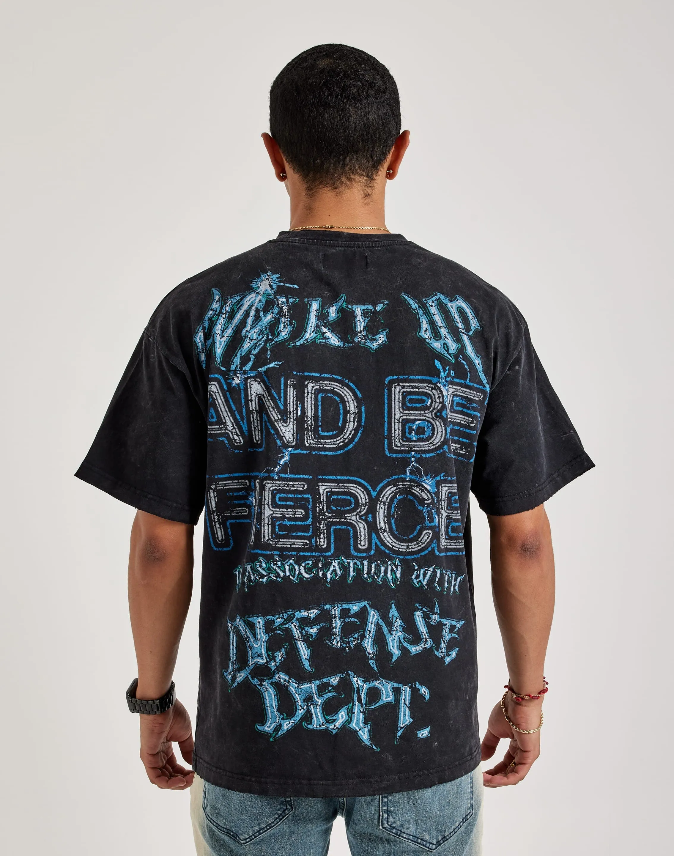 First Row Defense Department Rhinestone Tee