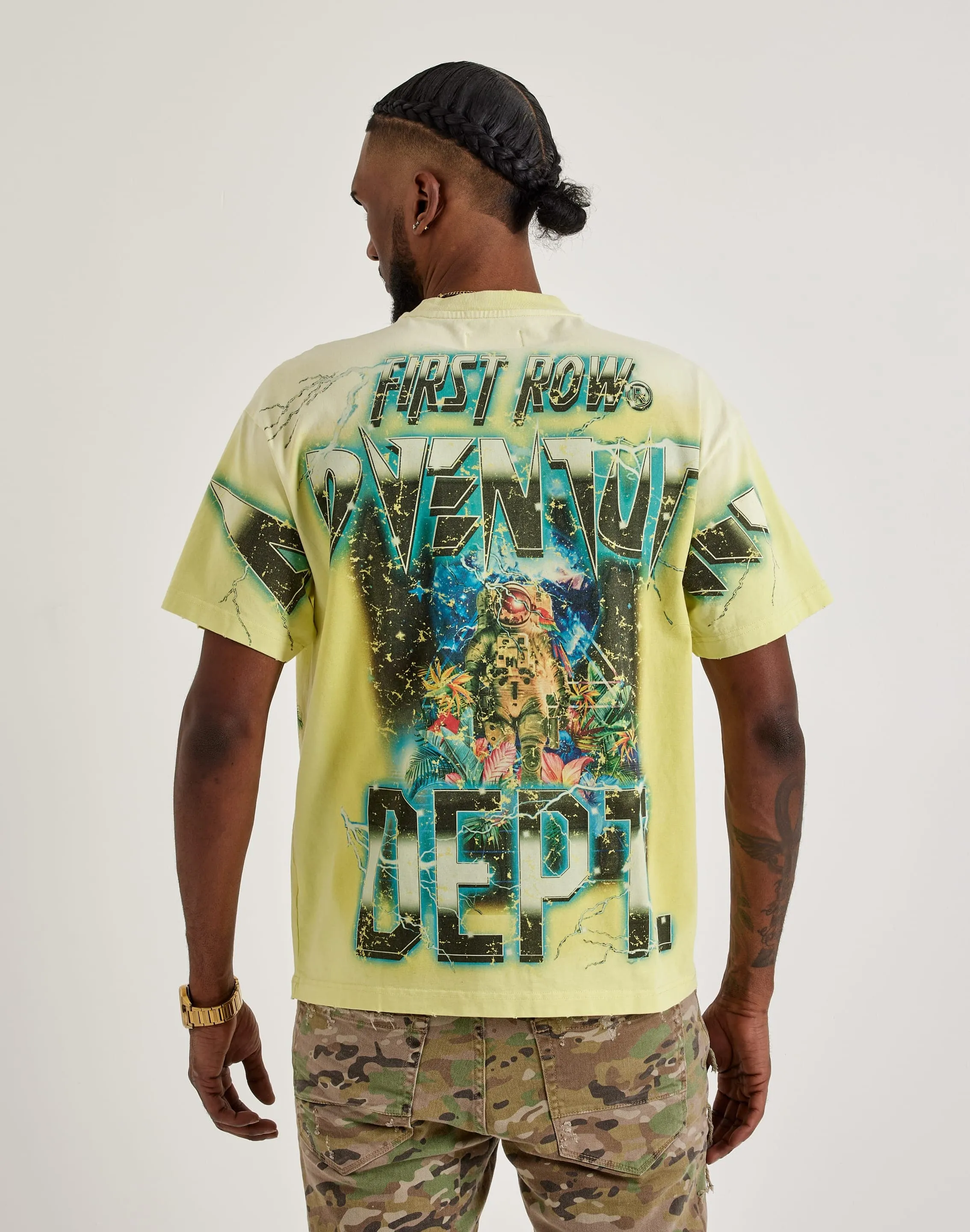 First Row Earth First Rhinestone Tee