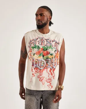 First Row Sleeveless Tee