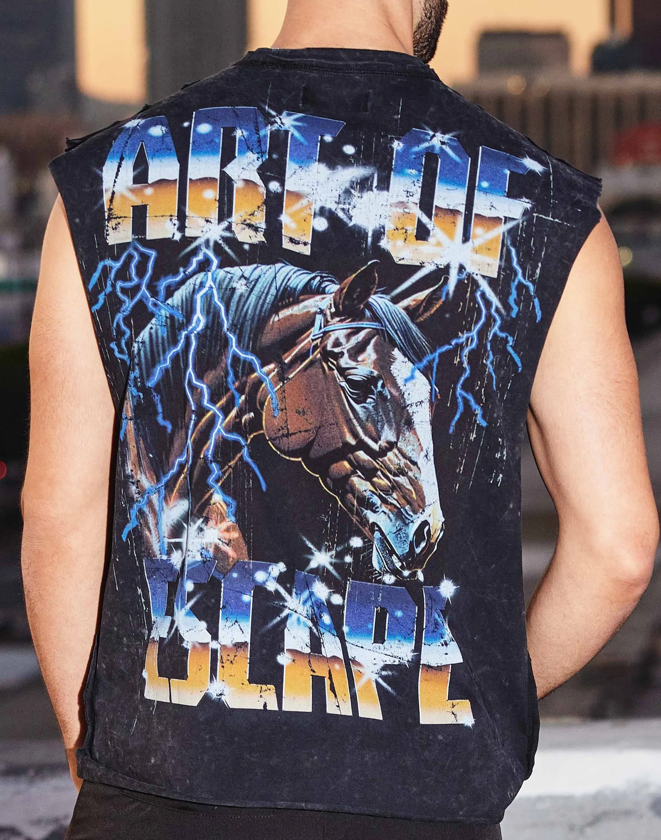 First Row Stampede Muscle Tee