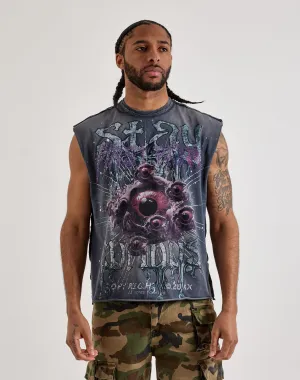 First Row Stay Curious Sleeveless Tee