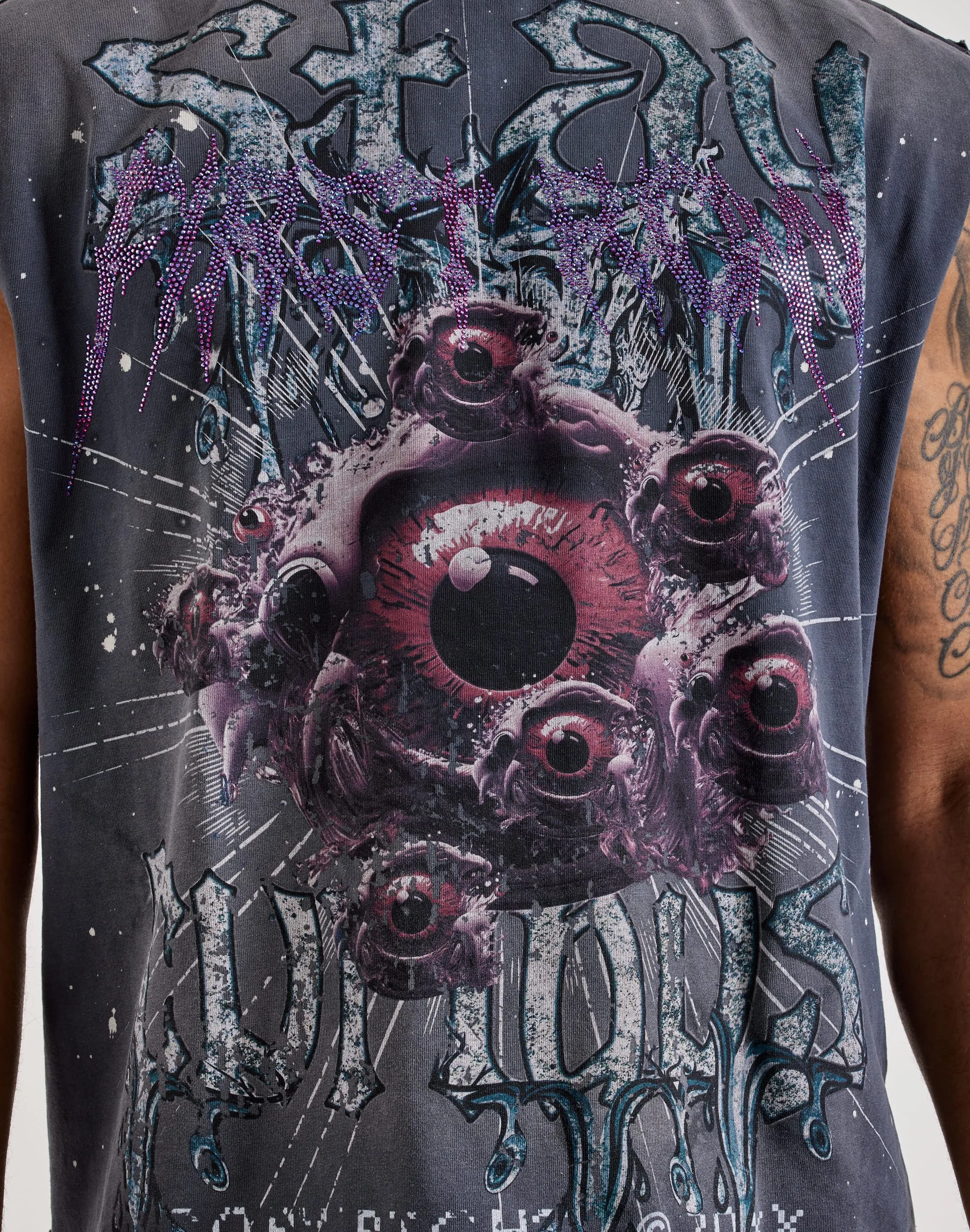 First Row Stay Curious Sleeveless Tee