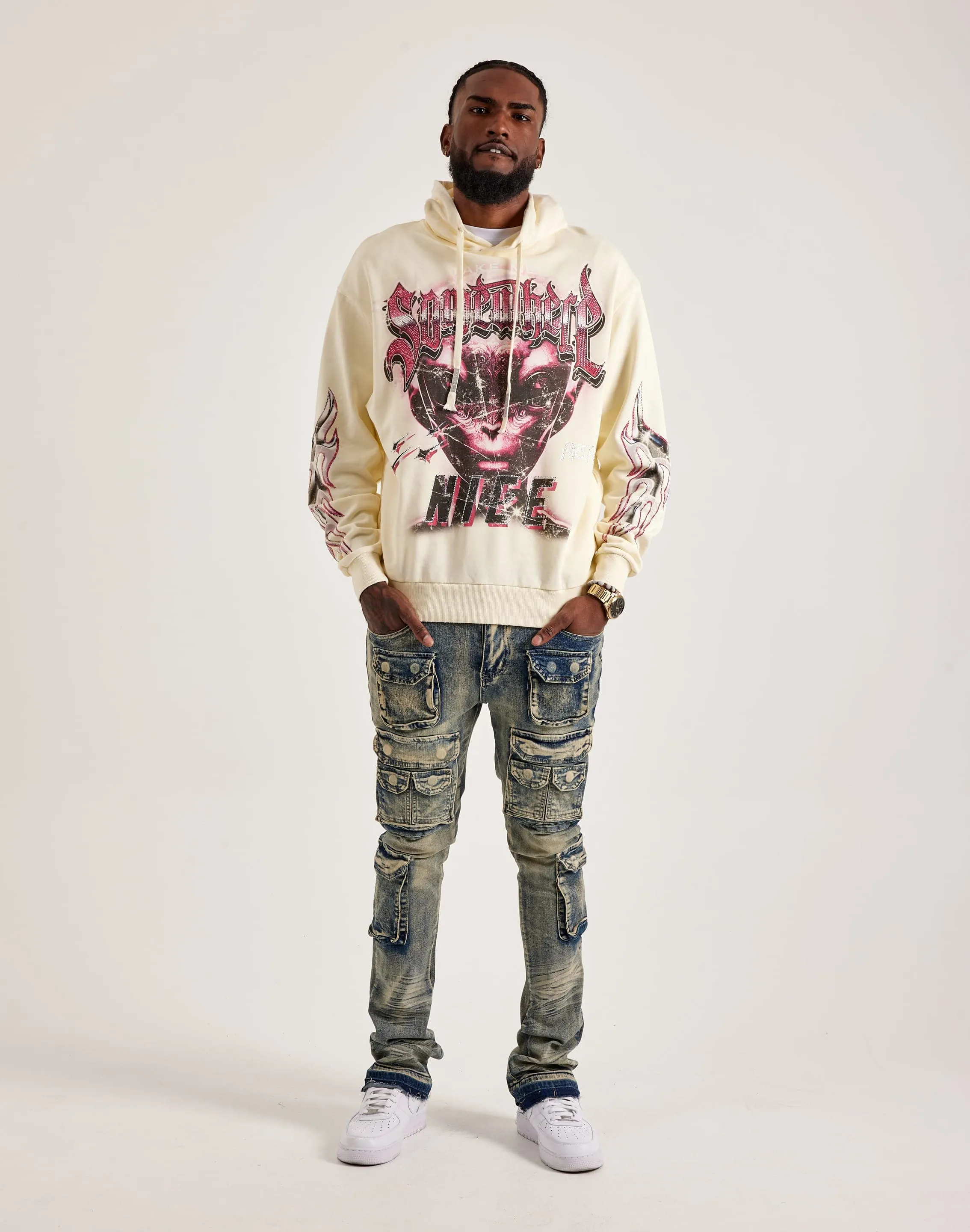First Row Take Me French Terry Pullover Hoodie