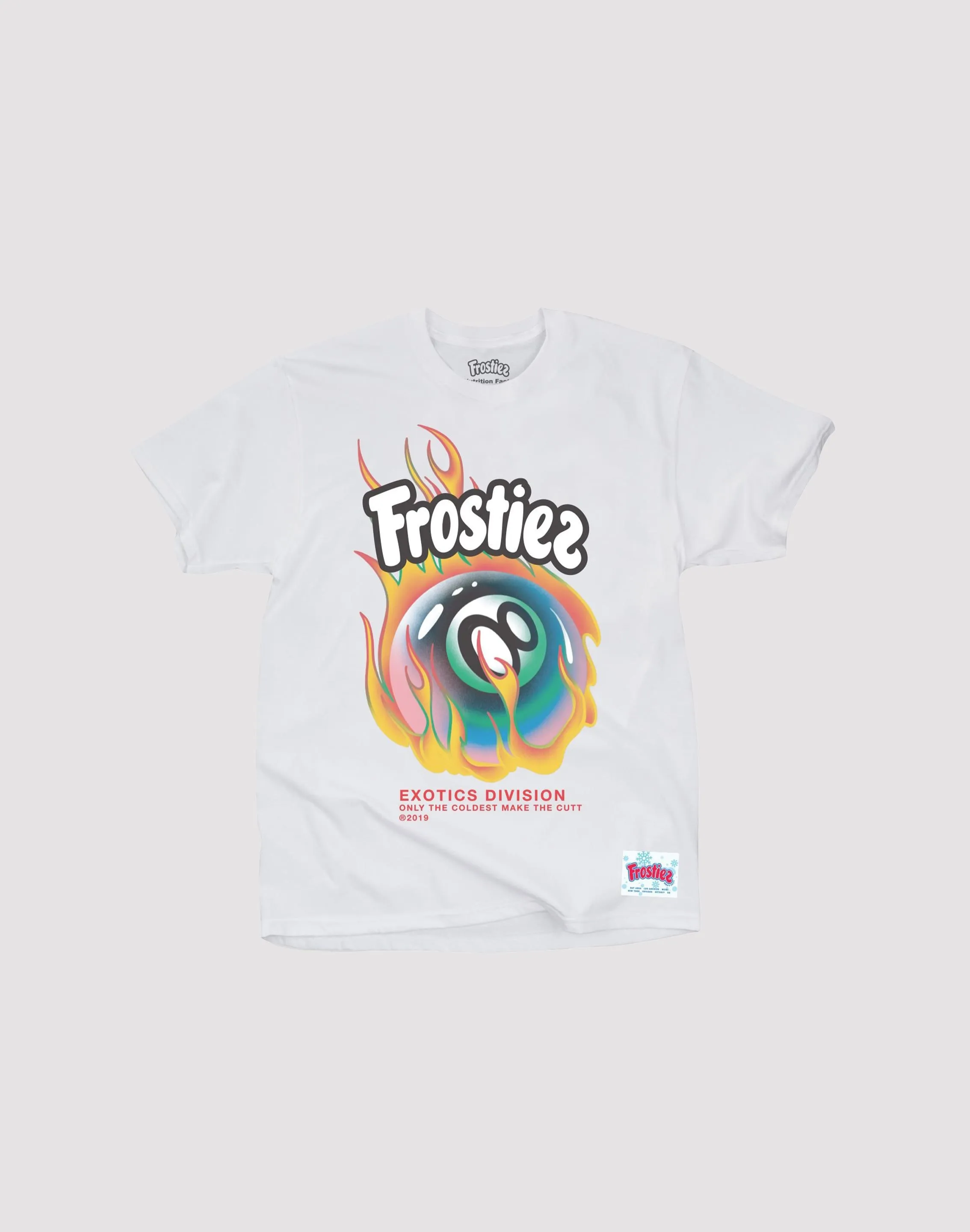 FROSTIEZ RP55 LLC Frostiez Eight Ball Green Tee Shirt
