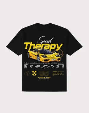 GIORGIO WEST LLC Speed Therapy AJ13 Black Tee