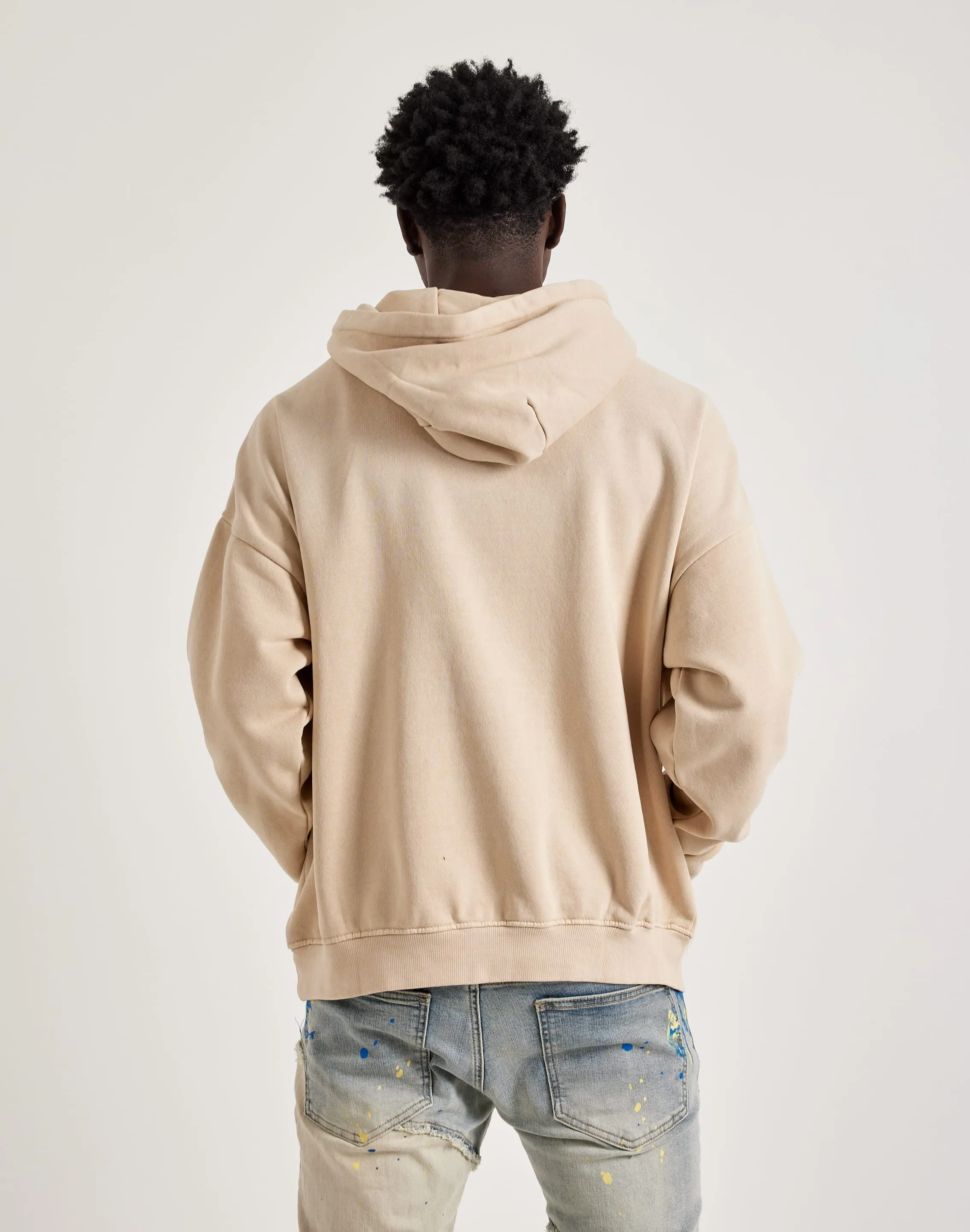 Gneiss Sun-Dried Wash Drop Shoulder Hoodie