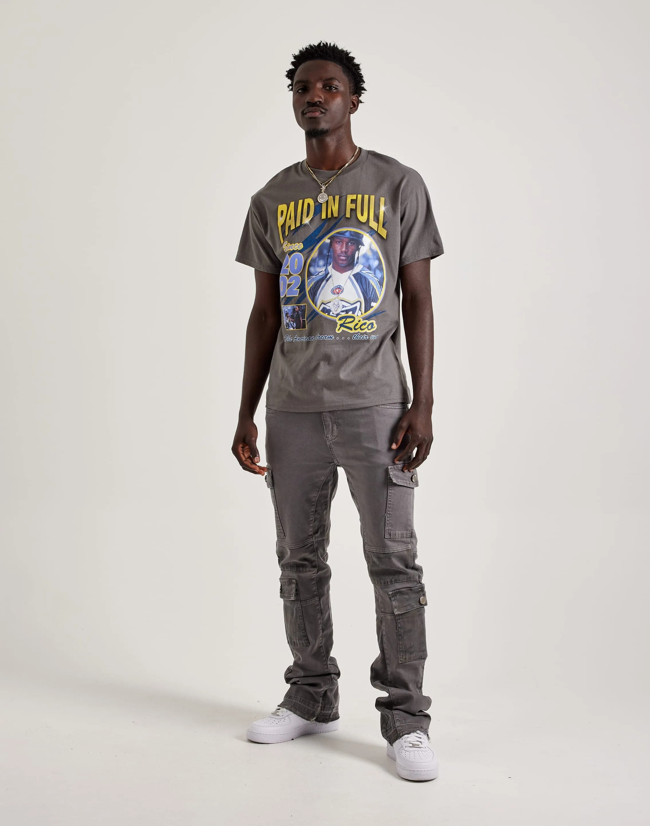 Goodie Two Sleeves Paid In Full Rico's Street Bike Tee