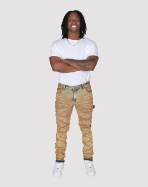 Grindhouse Acid Washed Slim Fit Denim Jeans