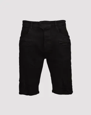 Grindhouse Angled Seam Denim Shorts