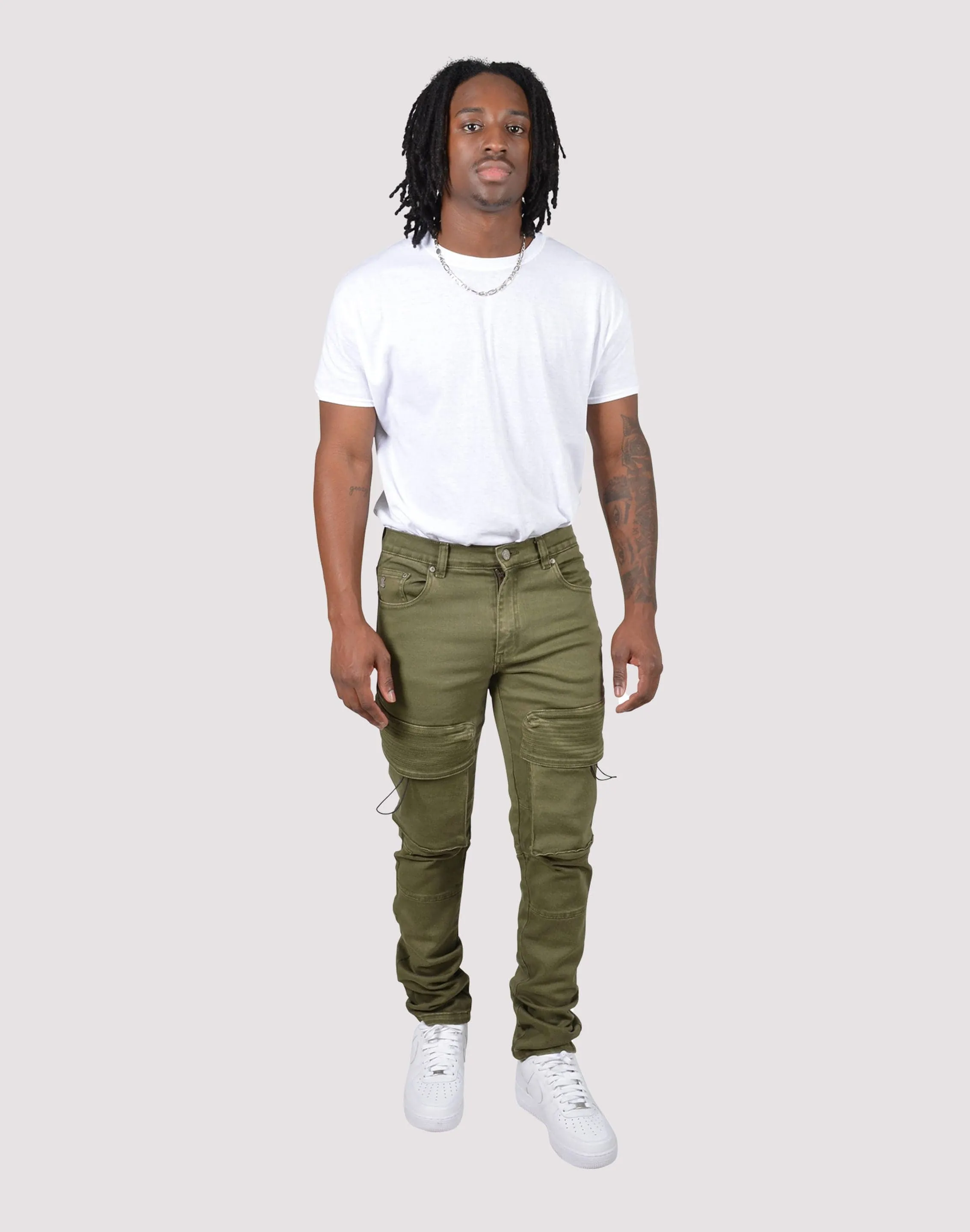 Grindhouse Bellow Chord Pocket Denim Jeans