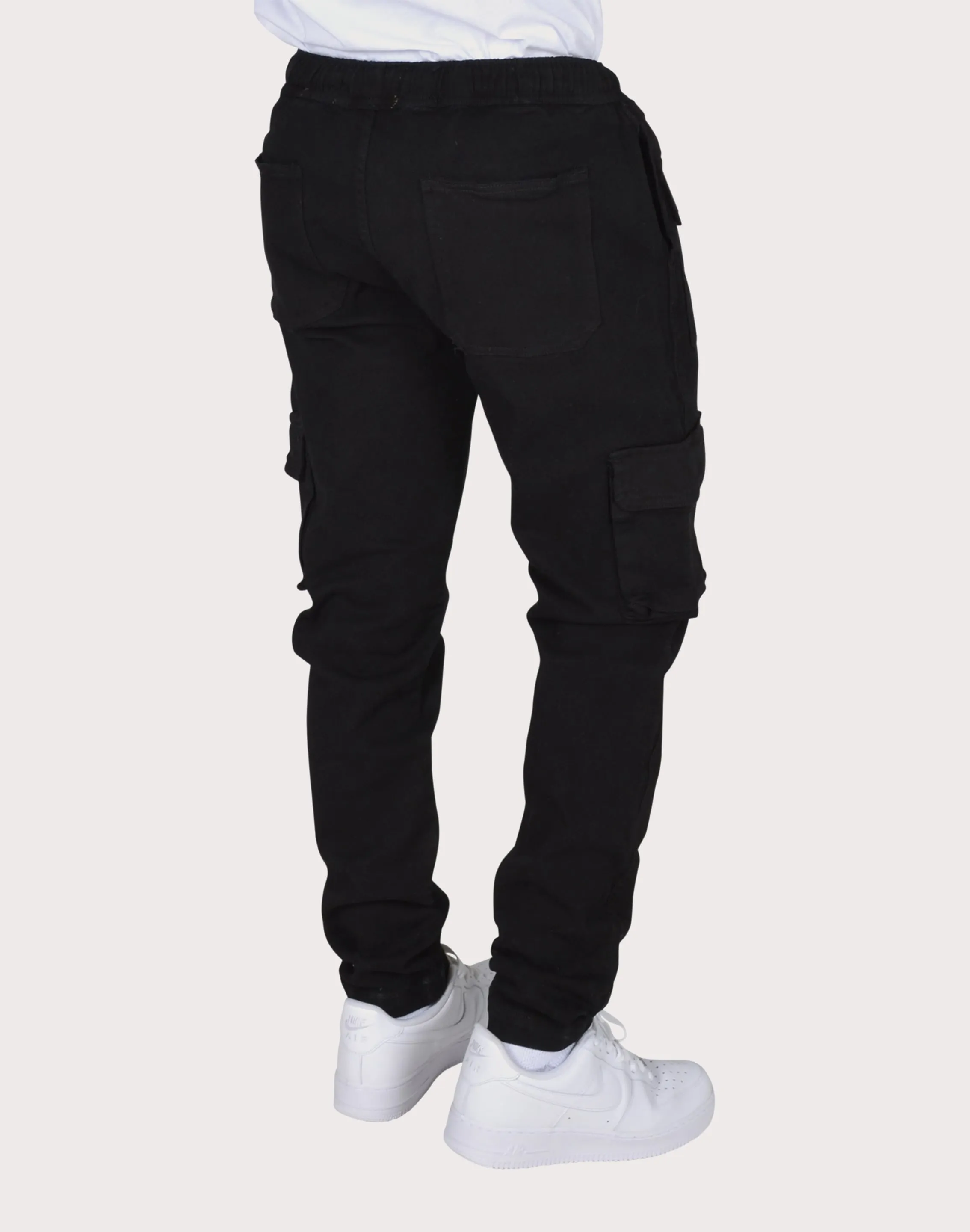 Grindhouse Black Cargo Twill Pants