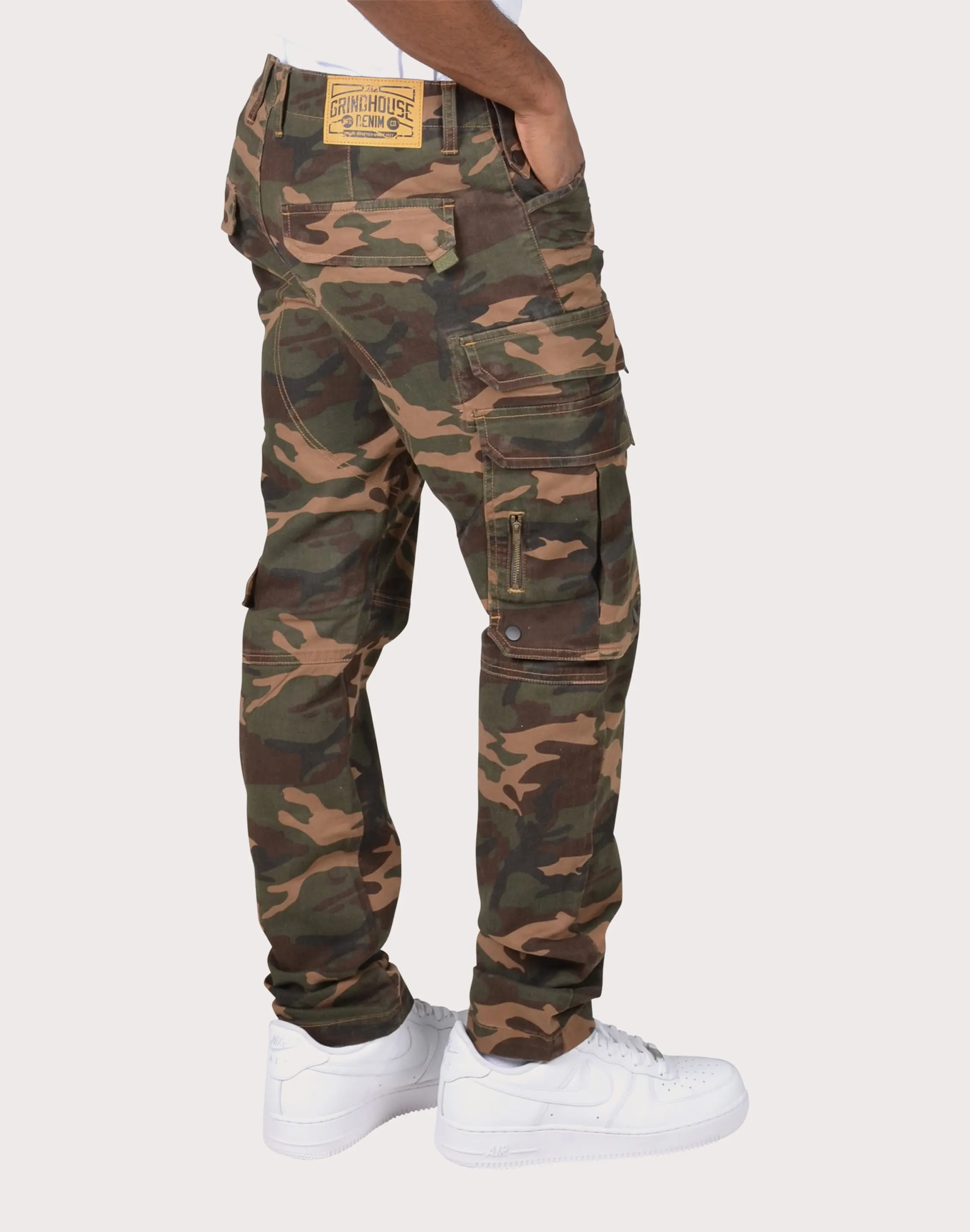 Grindhouse Camo Twill Cargo Pocket Pants