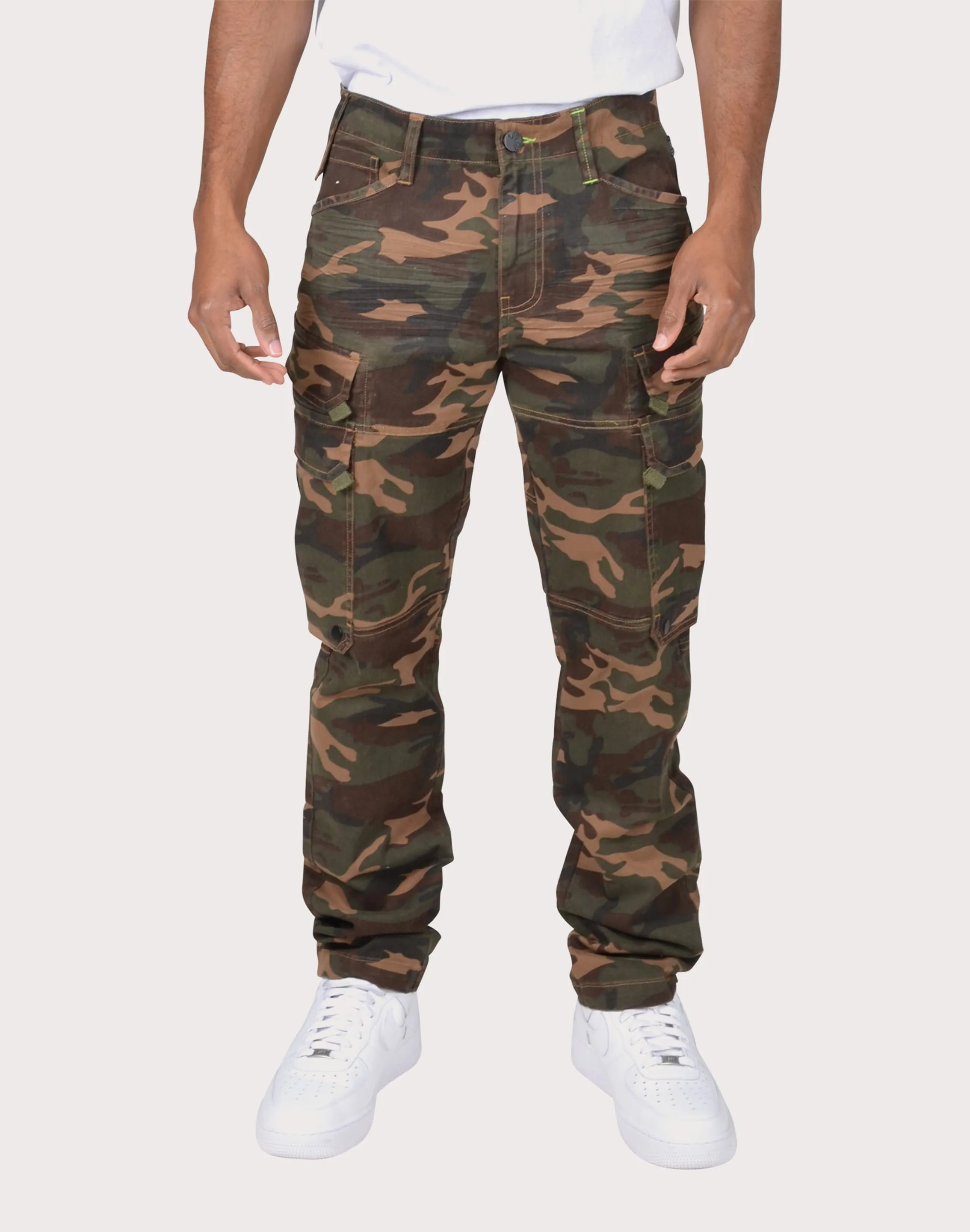 Grindhouse Camo Twill Cargo Pocket Pants