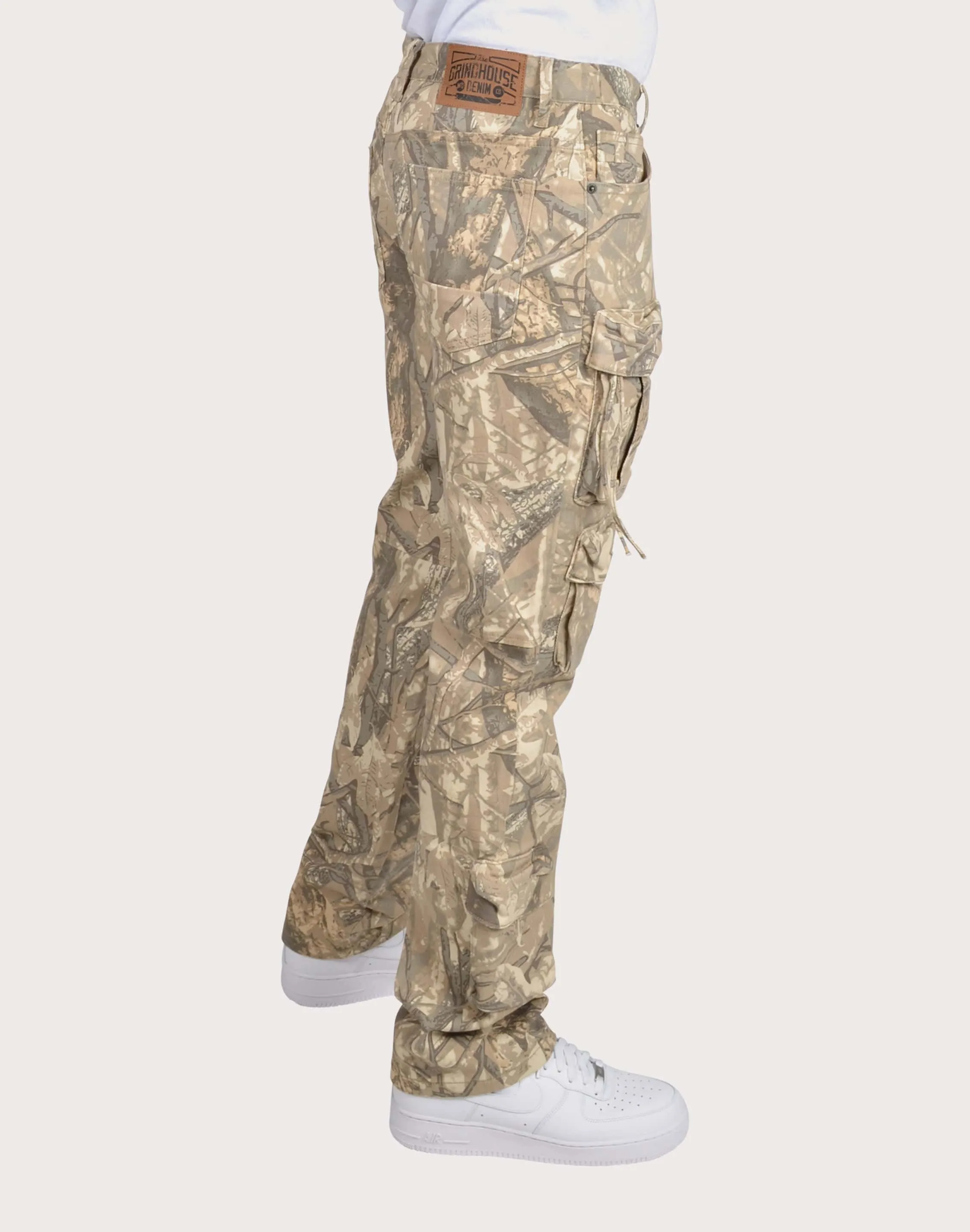Grindhouse Cargo Straight Fit Hunting Denim Jeans