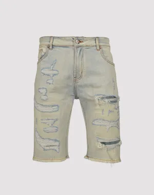 Grindhouse Extreme Rip Denim Shorts
