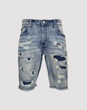 Grindhouse Extreme Rip N Repair with Backing Denim Jeans