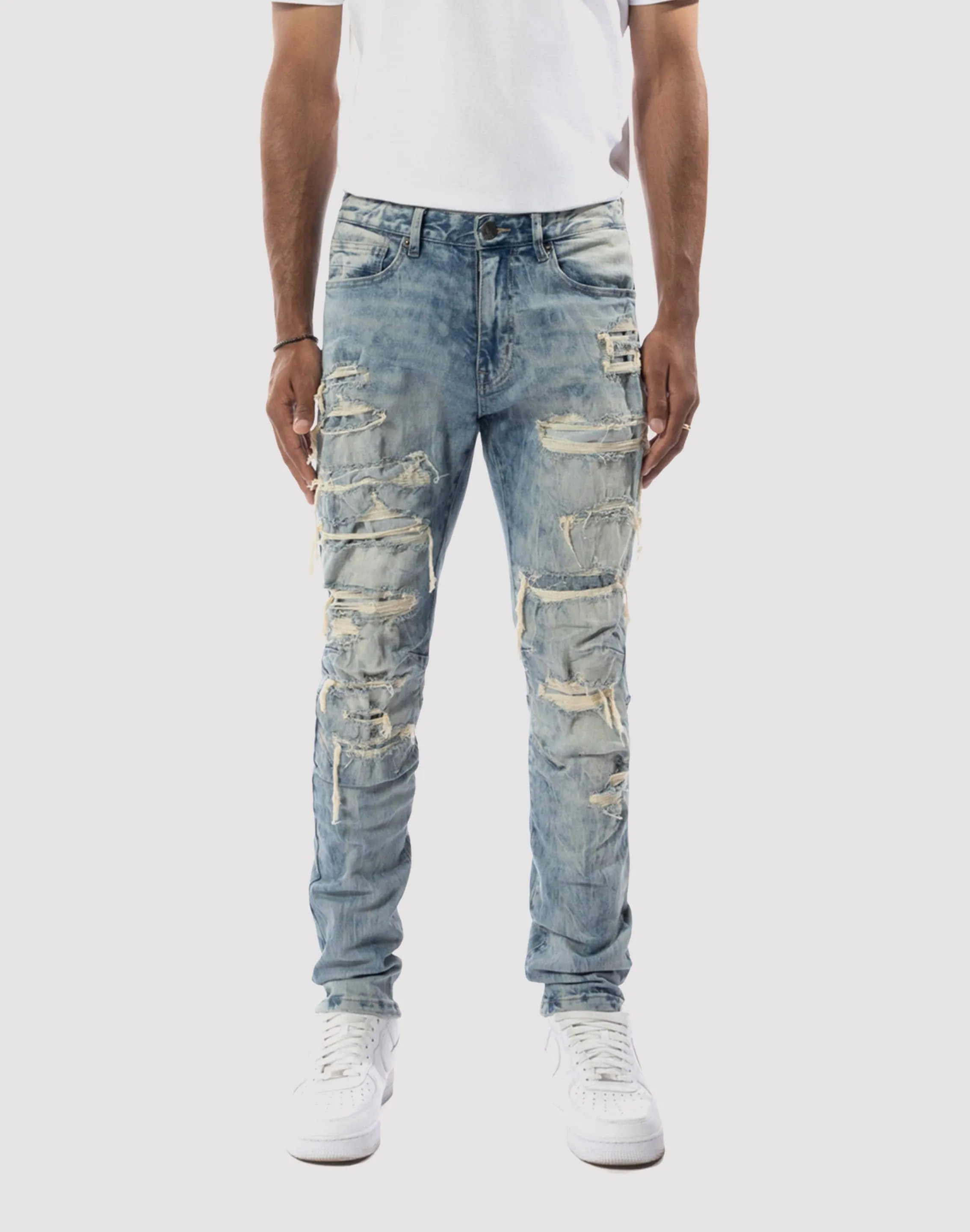 Grindhouse Extreme Rip Slim Fit Jeans